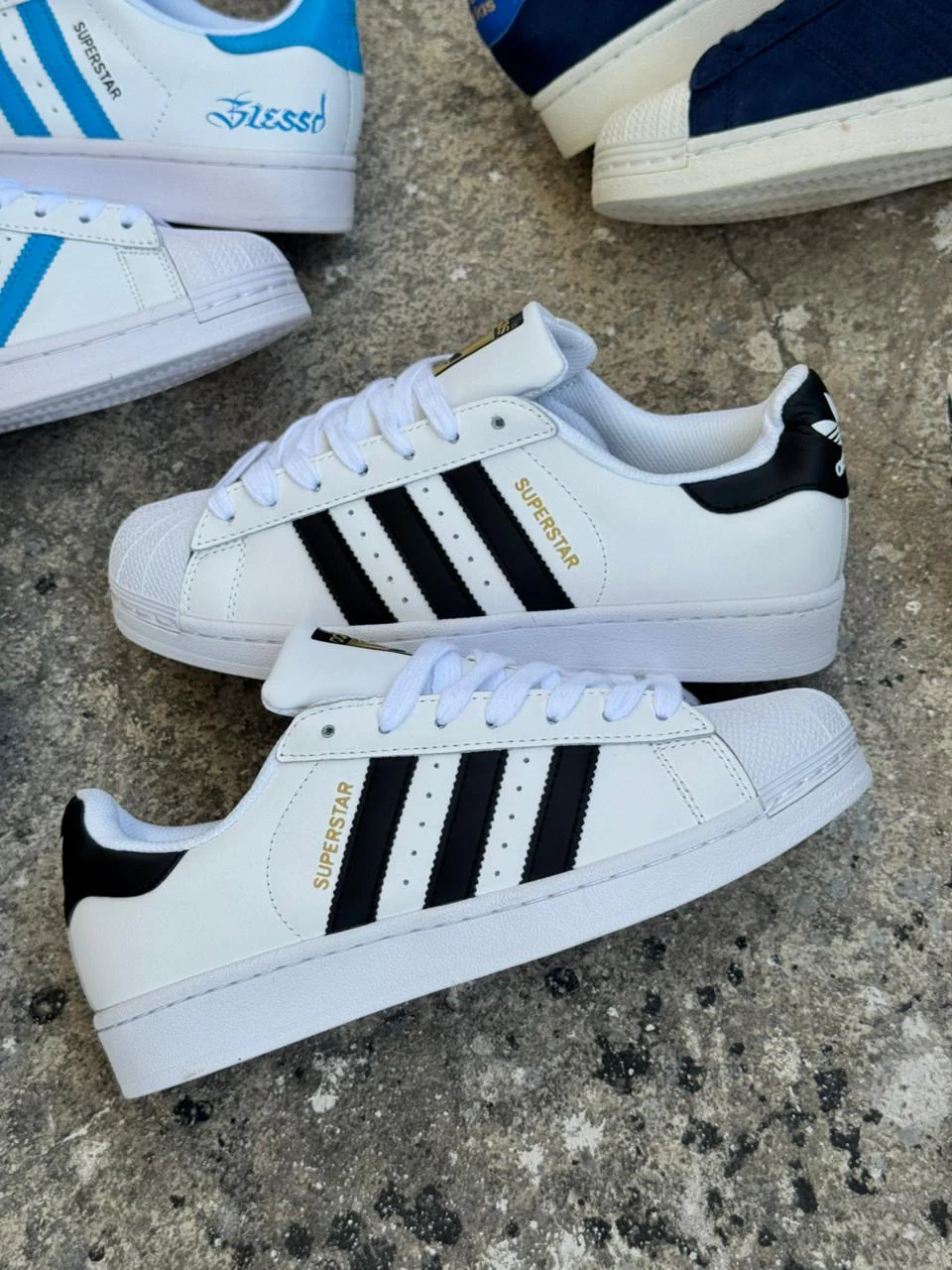 ADIDAS SUPER STAR CLASICO BLANCO NEGRO - Image 2