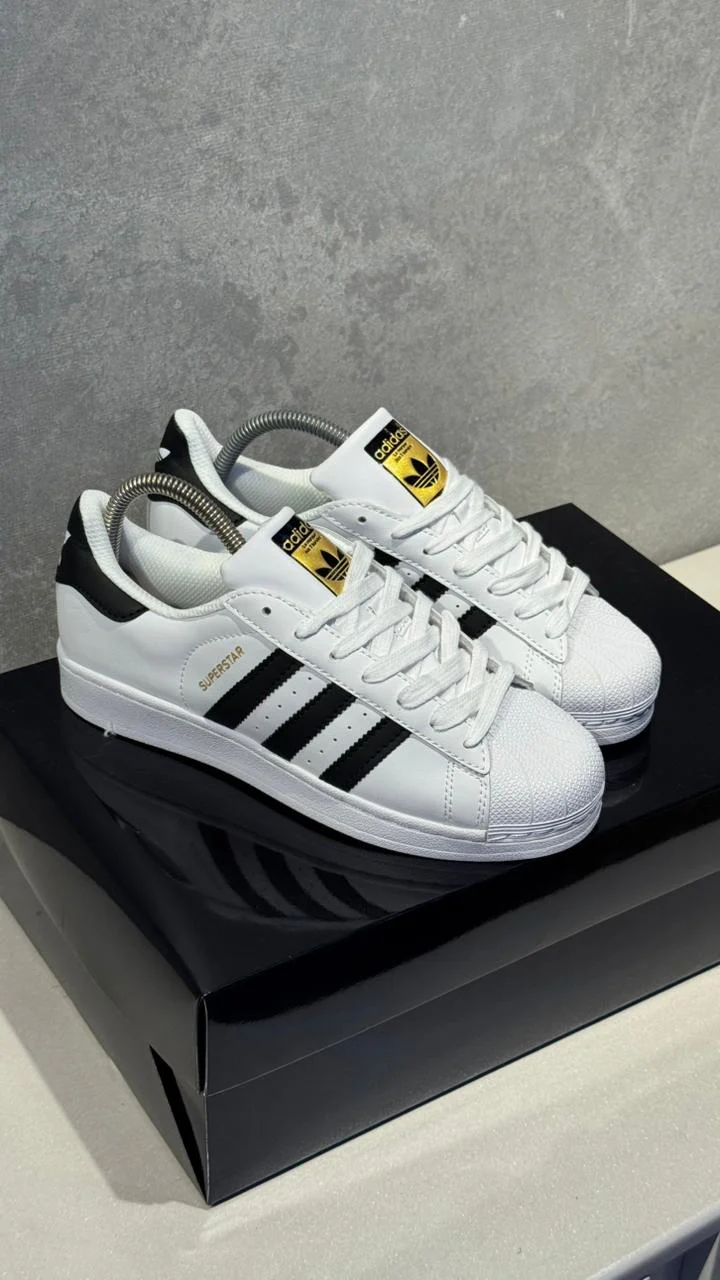 ADIDAS SUPER STAR CLASICO BLANCO NEGRO - Image 4