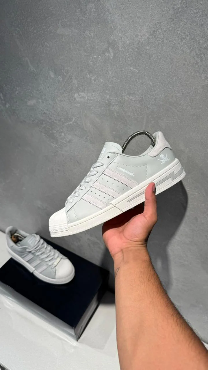 ADIDAS SUPER STAR NEIGHBORHOOD VERDE AGUA MARINA - Image 3