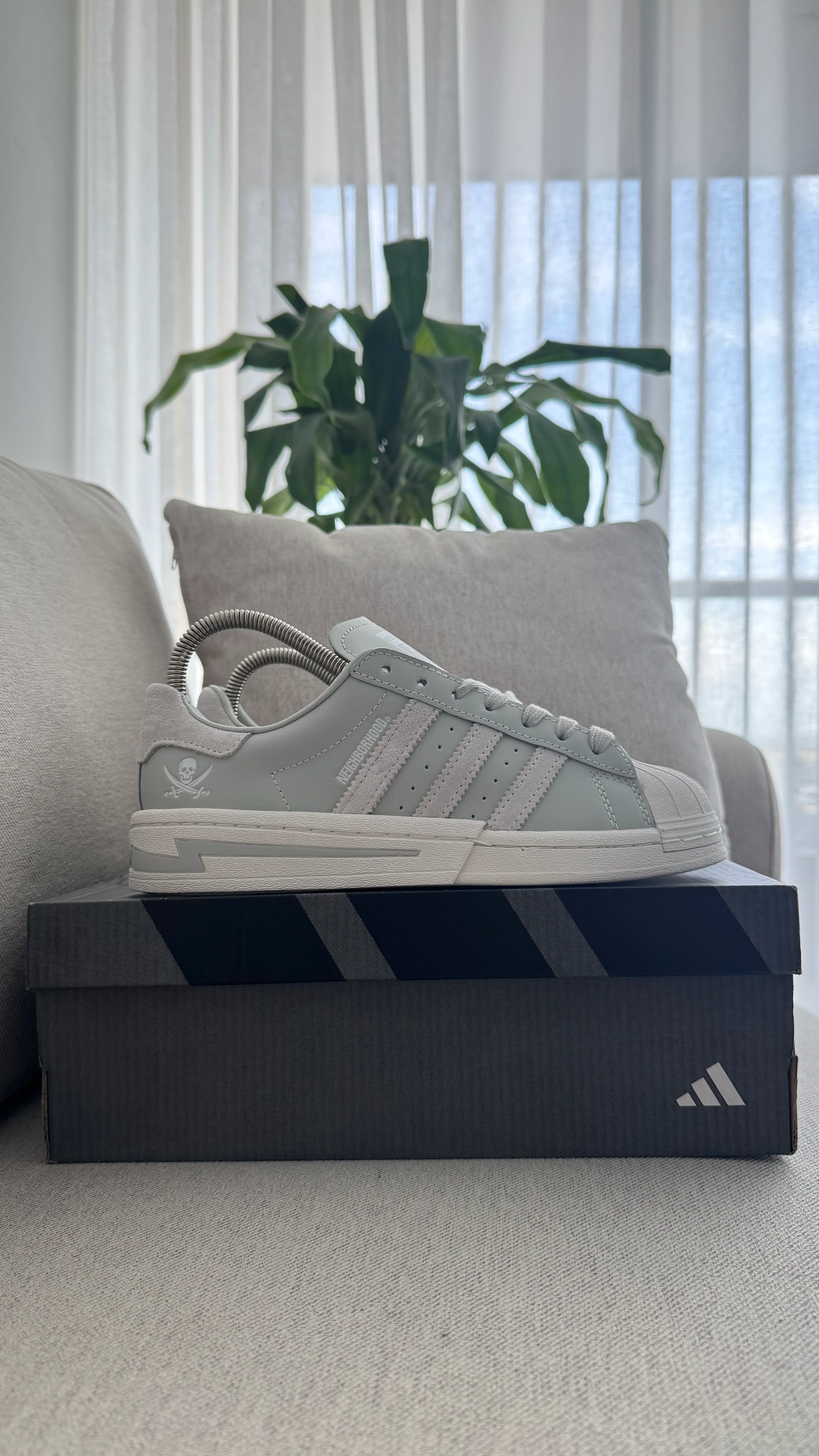 ADIDAS SUPER STAR NEIGHBORHOOD VERDE AGUA MARINA - Image 4