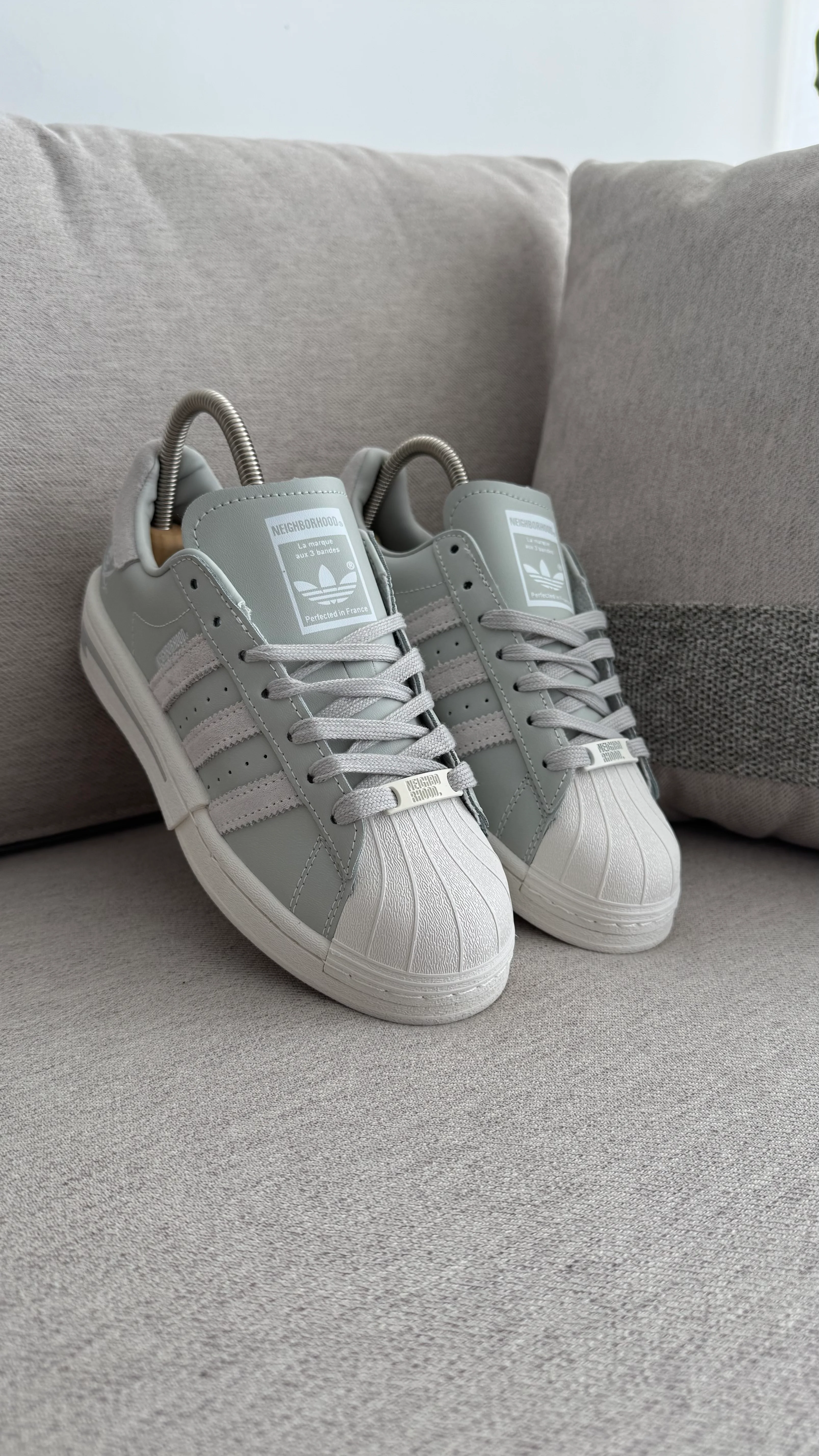 ADIDAS SUPER STAR NEIGHBORHOOD VERDE AGUA MARINA - Image 6