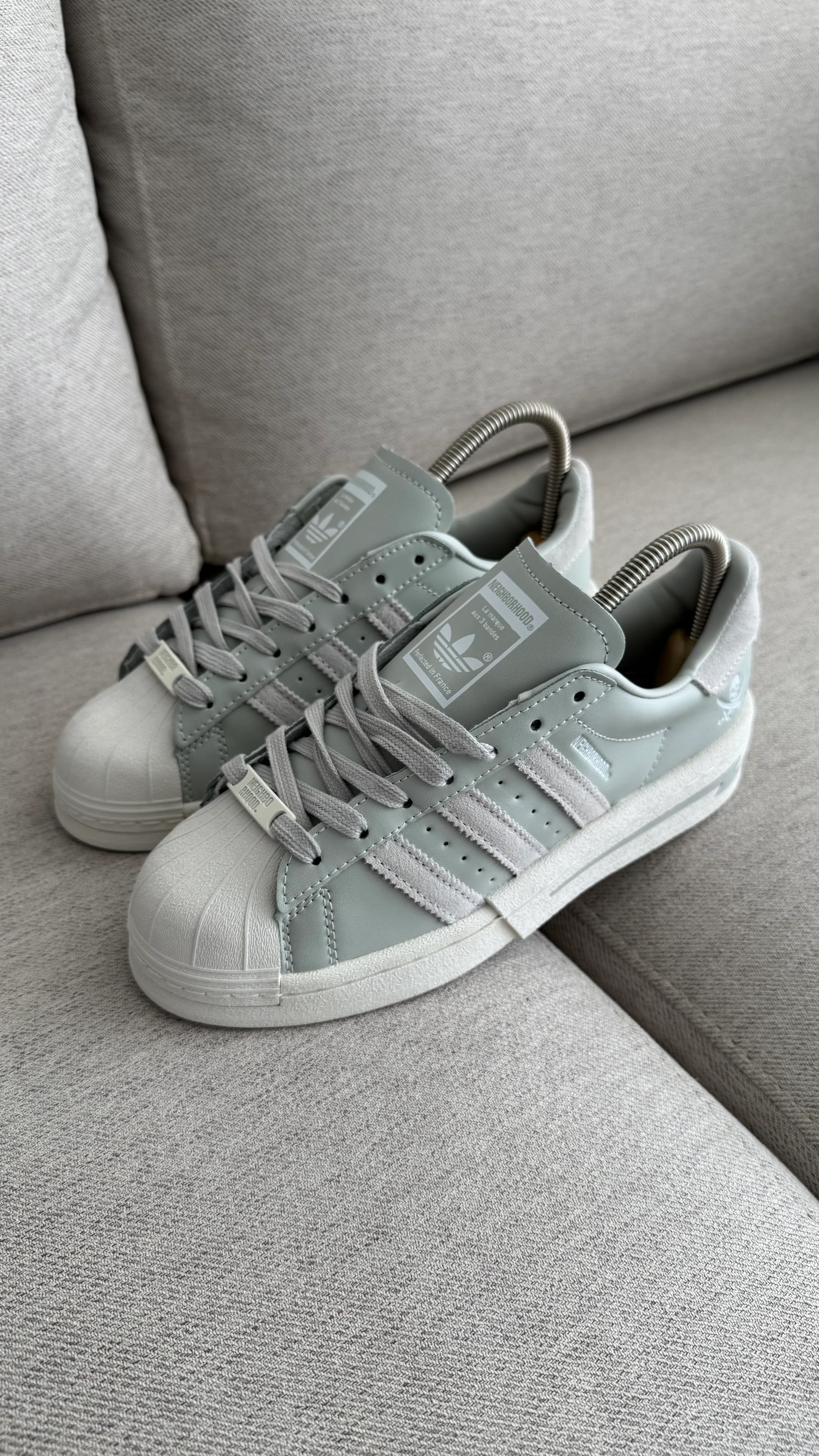 ADIDAS SUPER STAR NEIGHBORHOOD VERDE AGUA MARINA - Image 7