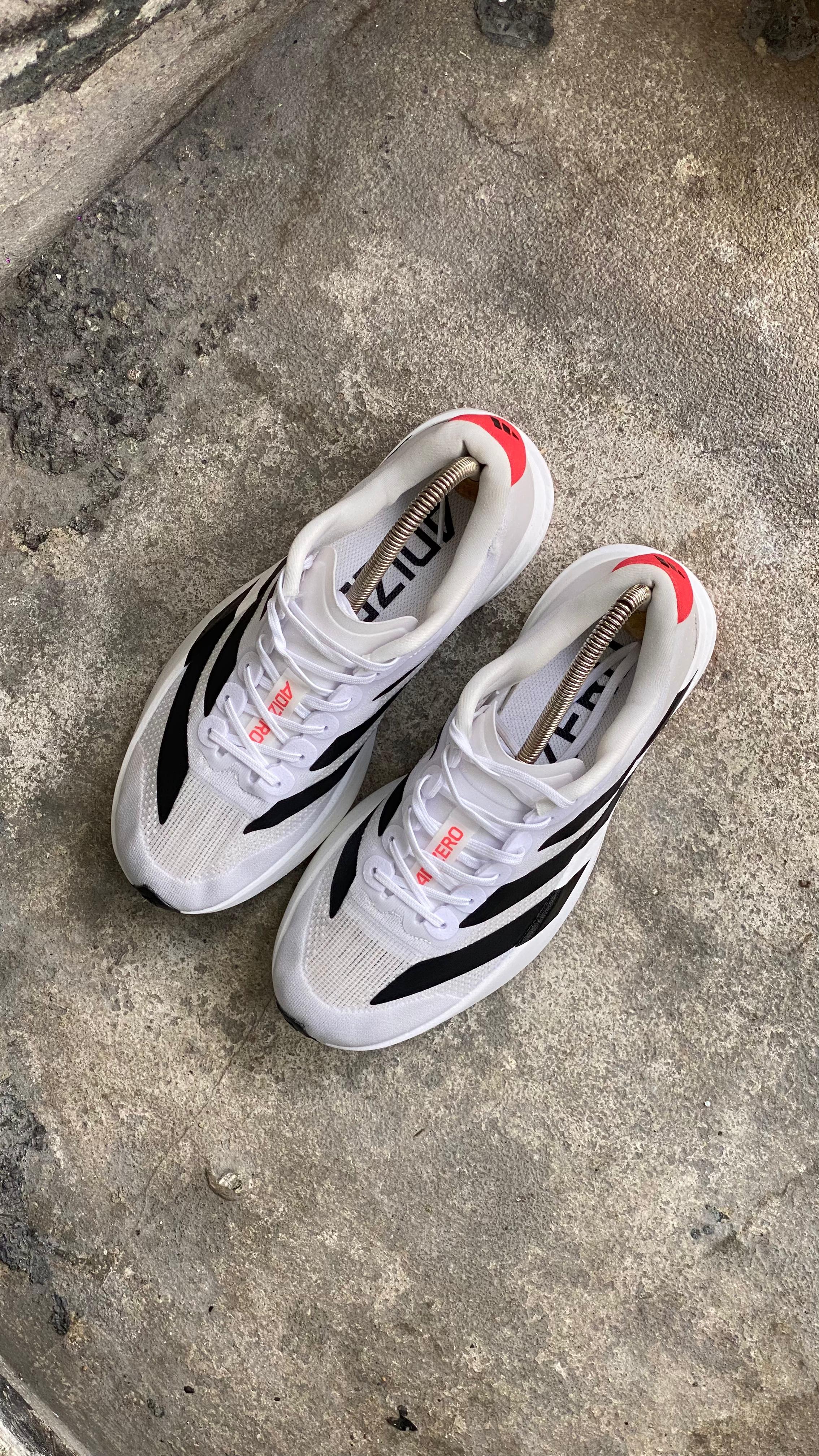 ADIZERO BLANCO NEGRO ROJO - Image 2