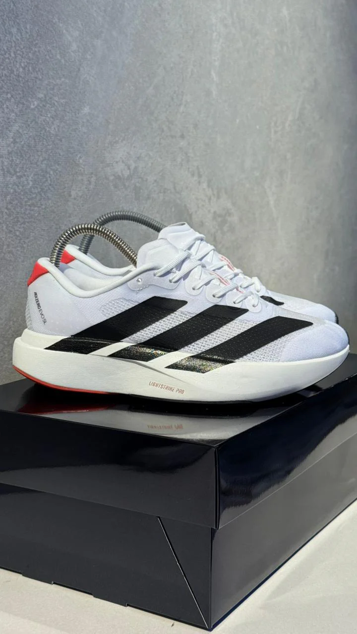 ADIZERO BLANCO NEGRO ROJO - Image 4