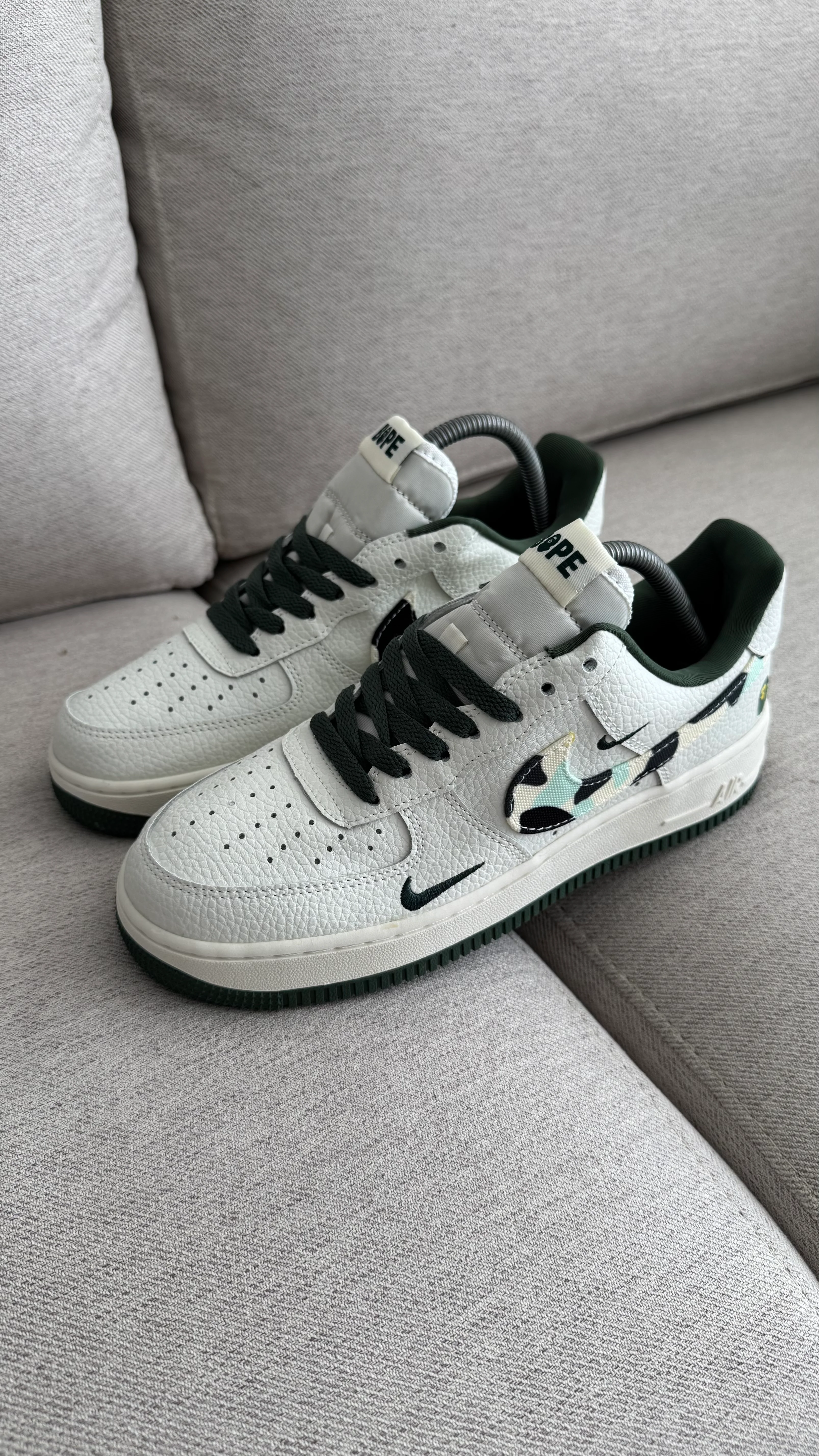 AF1 BAPE BLANCO VERDE - Image 4