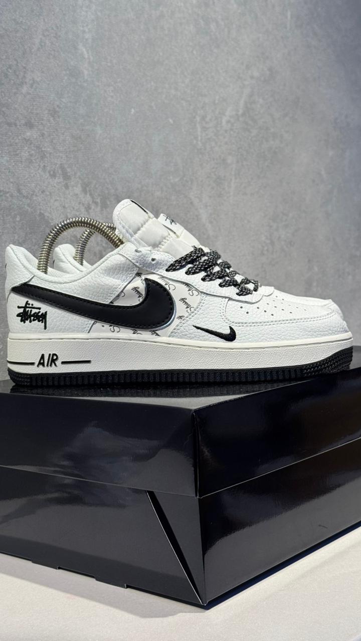 AF1 BEIGE NEGRO FULL - Image 6