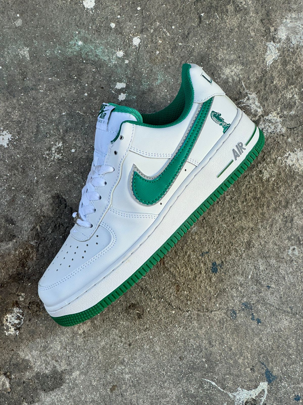 AF1 BLANCO CHULO VERDE - Image 4