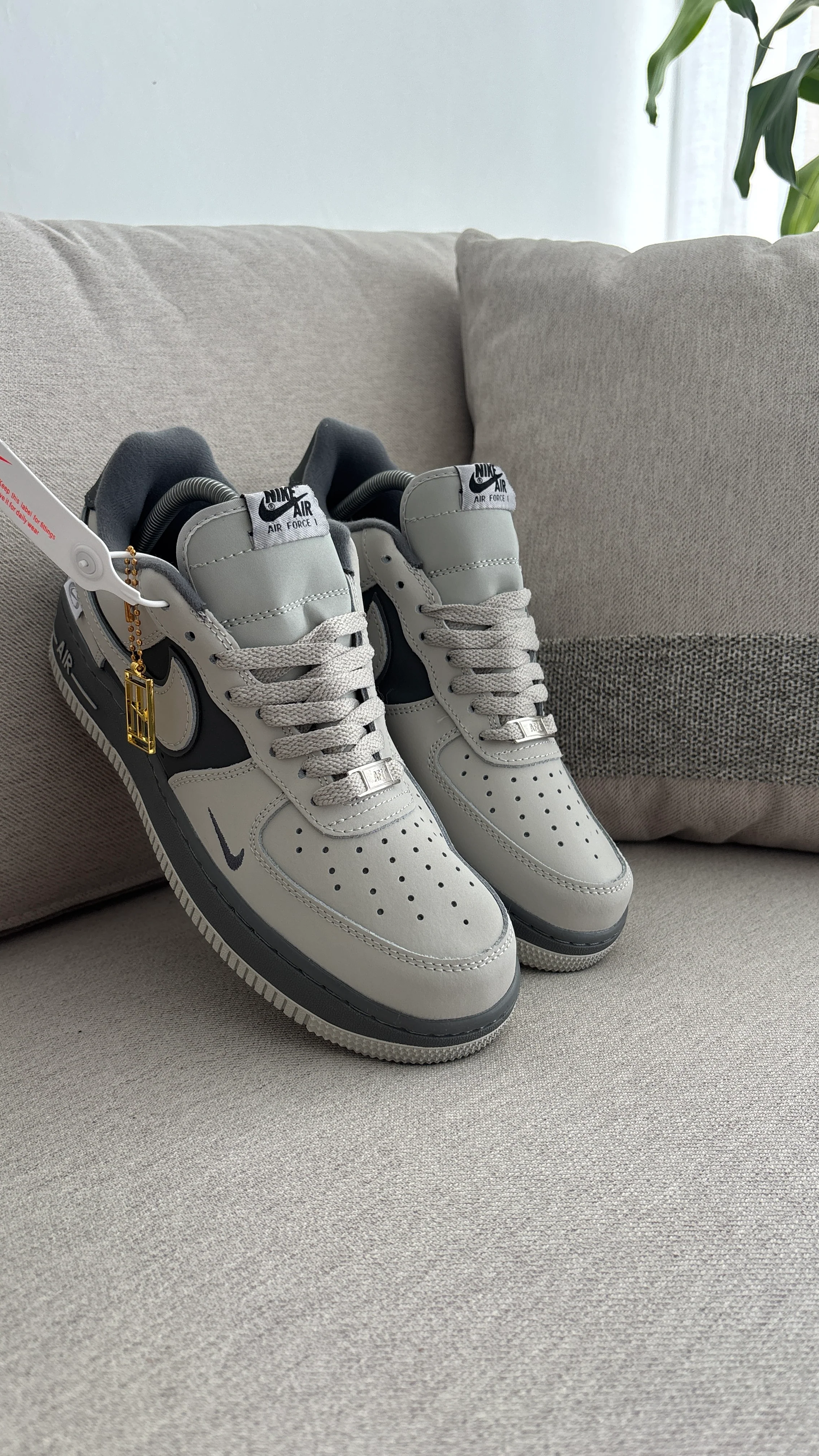 AF1 BLANCO GRIS - Image 7