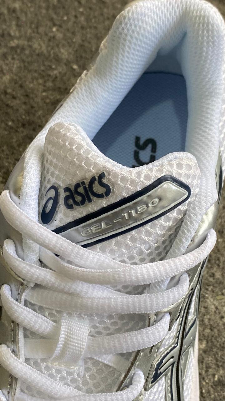 ASICS GEL BLANCO PLATEADO - Image 3