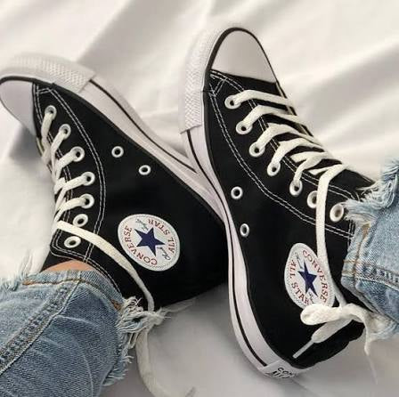 BOTA CONVERSE CLASICA NEGRO BLANCO PROMO - Image 6