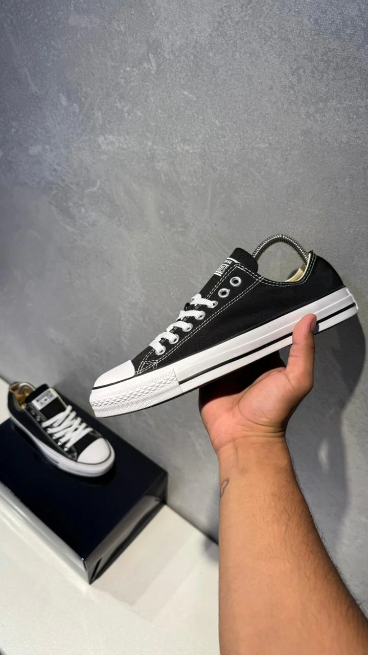 CONVERSE ZAPATILLA NEGRO BLANCO PROMO - Image 3