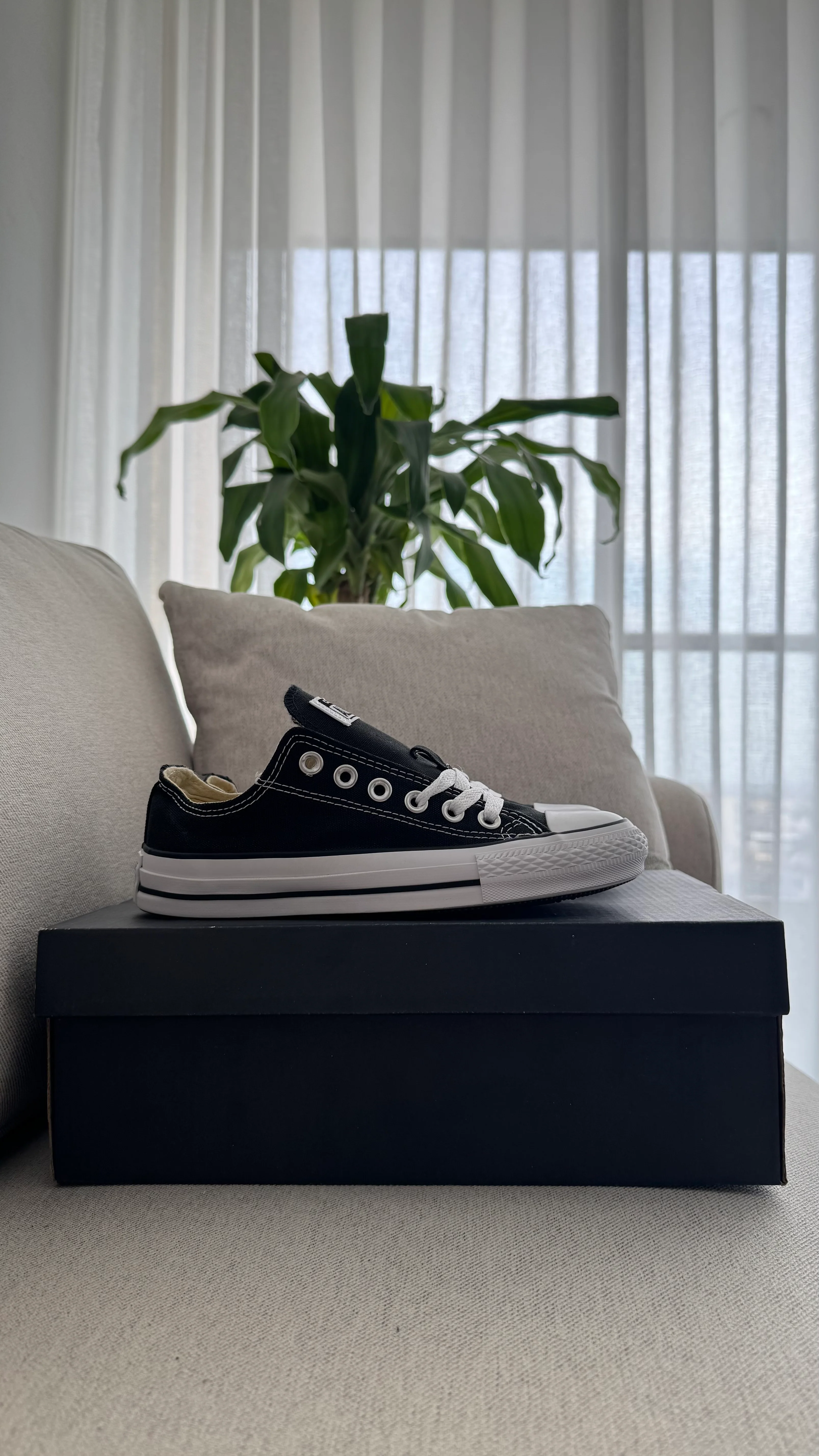 CONVERSE ZAPATILLA NEGRO BLANCO PROMO - Image 4