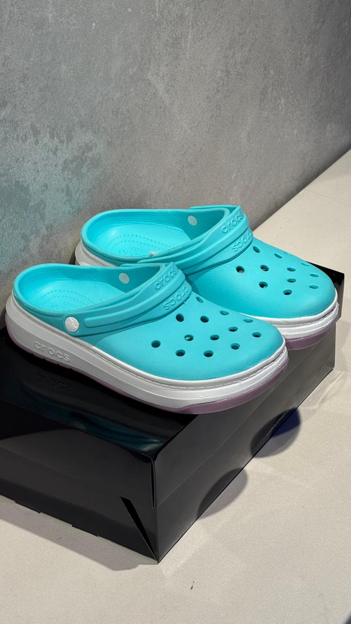 CROCS AZUL AGUA MARINA MORADO - Image 4