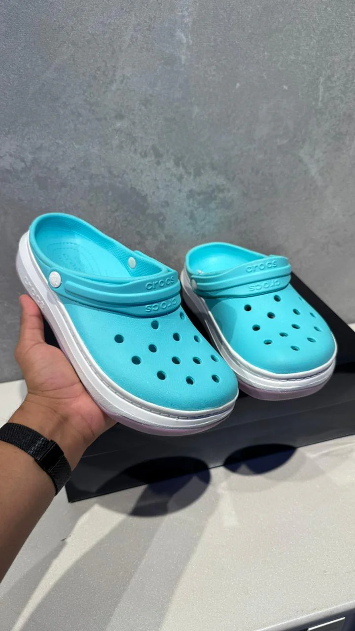 CROCS AZUL AGUA MARINA MORADO - Image 6