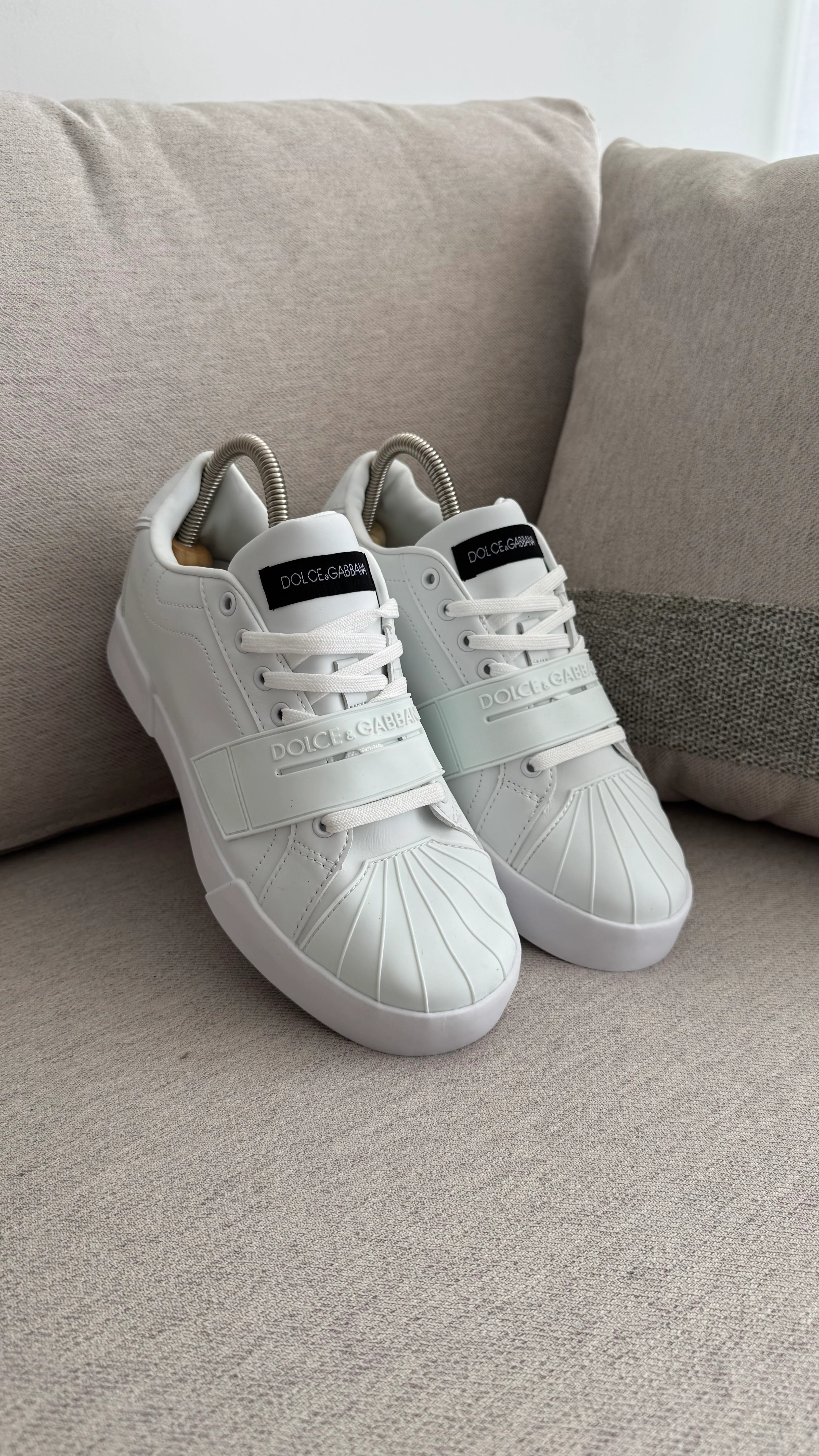 DOLCE GABBANA VELCRO BLANCO - Image 10