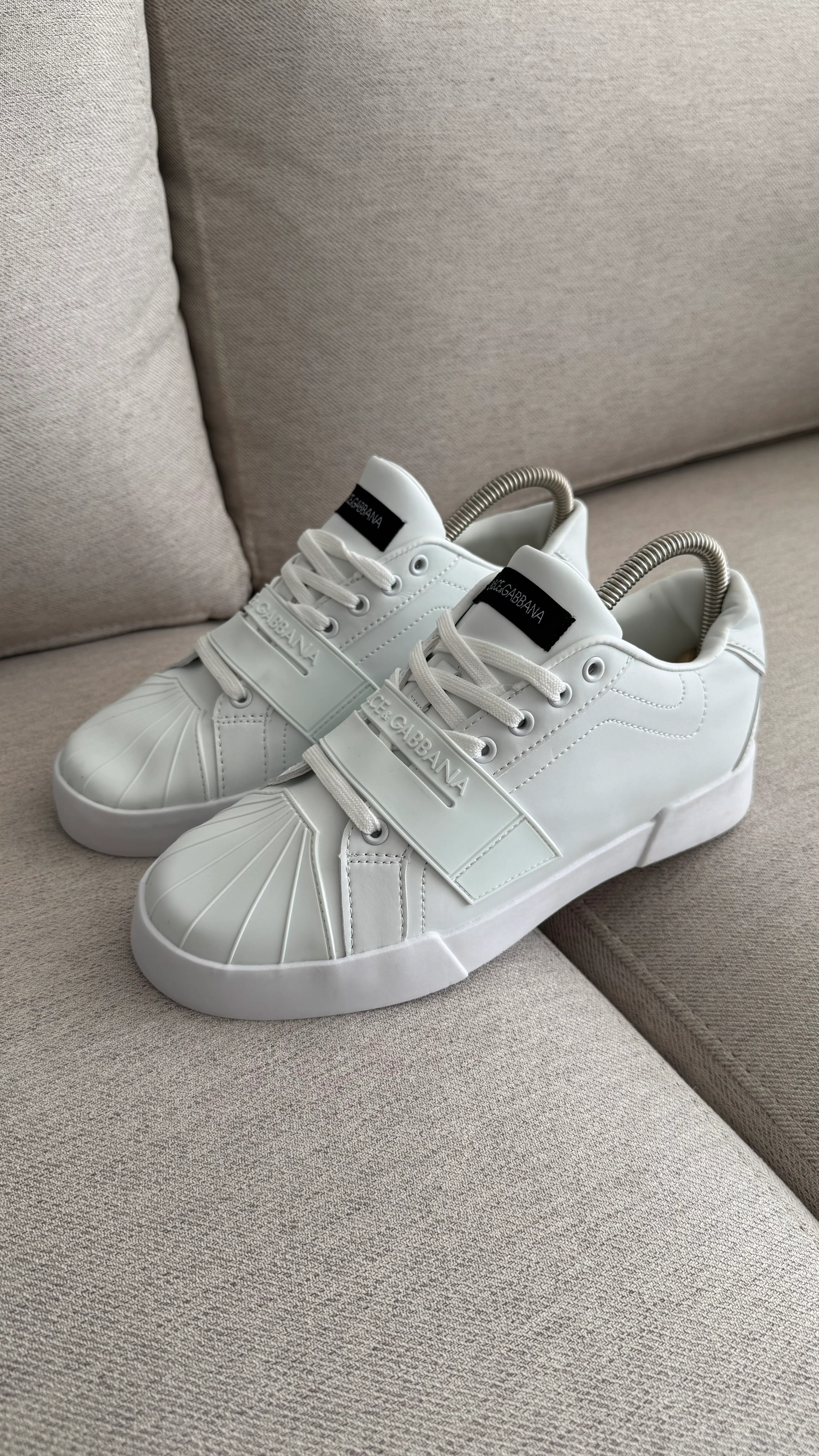 DOLCE GABBANA VELCRO BLANCO - Image 11