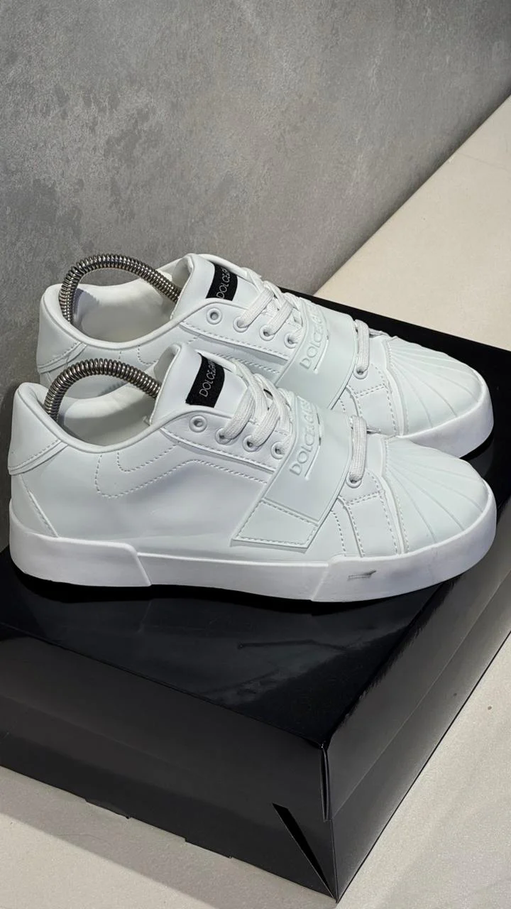 DOLCE GABBANA VELCRO BLANCO - Image 4