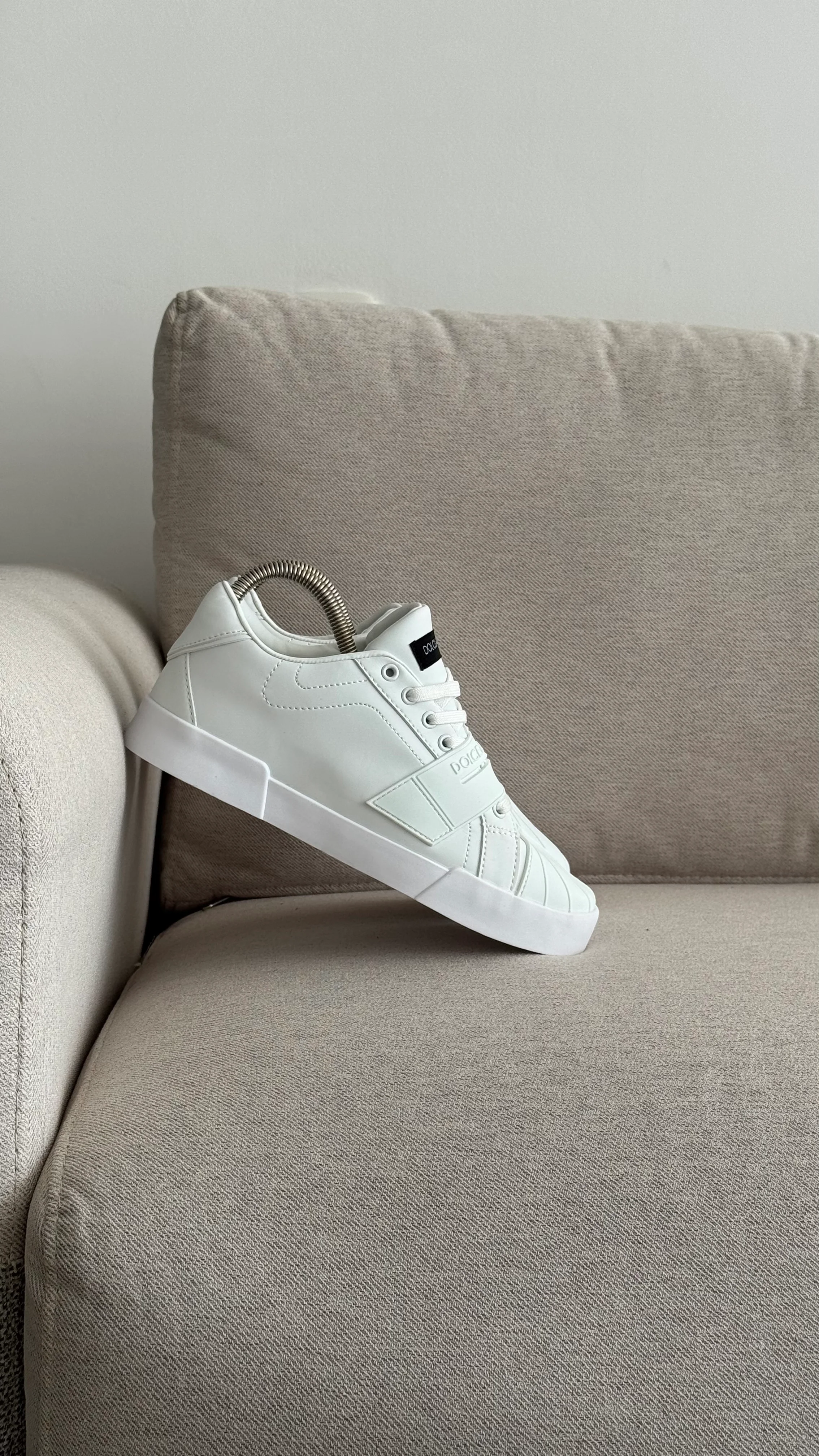 DOLCE GABBANA VELCRO BLANCO - Image 9