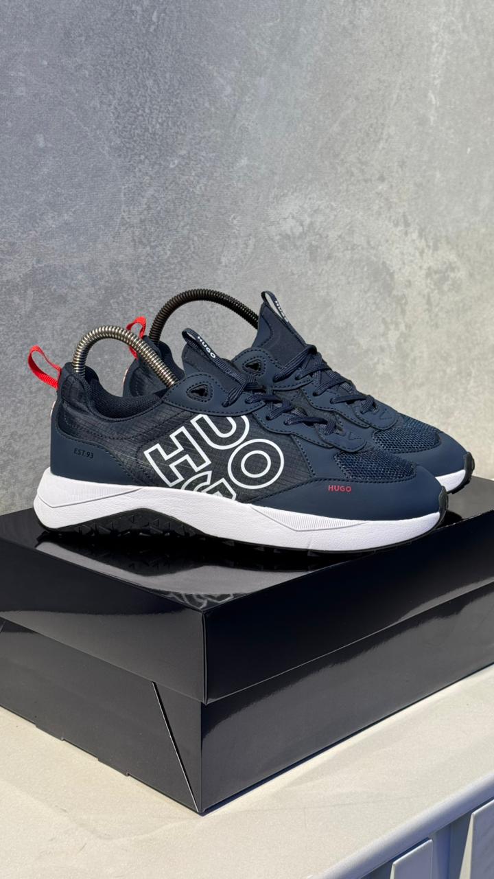 HUGO BOSS CLASICO AZUL TURQUI ROJO LETRA - Image 4