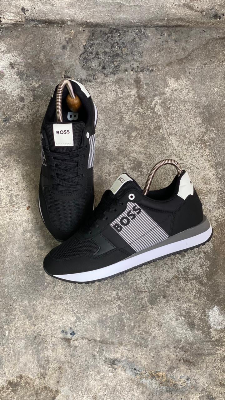 HUGO BOSS NEGRO RAYAS BLANCA - Image 3