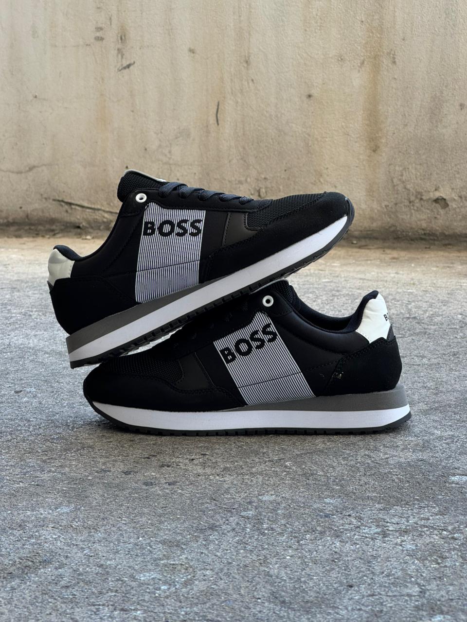 HUGO BOSS NEGRO RAYAS BLANCA - Image 4