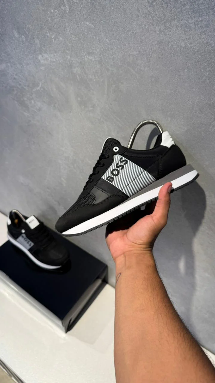 HUGO BOSS NEGRO RAYAS BLANCA - Image 7