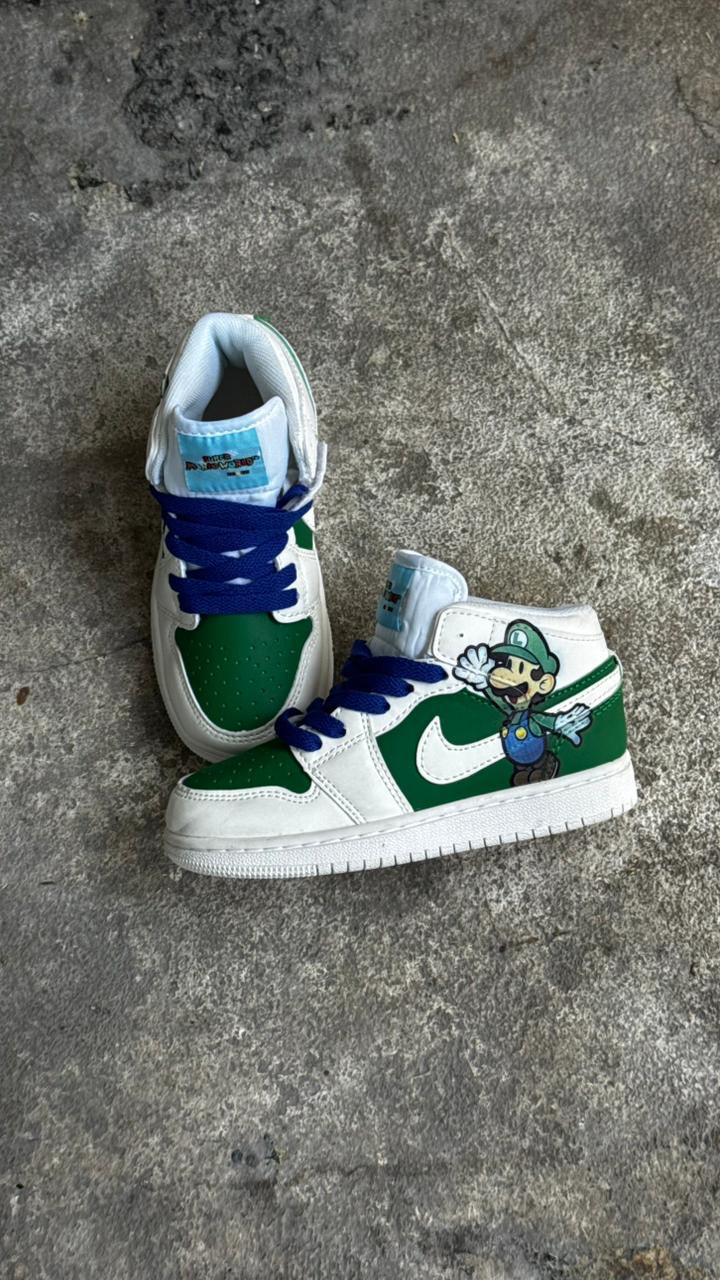 JORDAN RETRO 1 LUIGI VERDE NIÑOS - Image 3