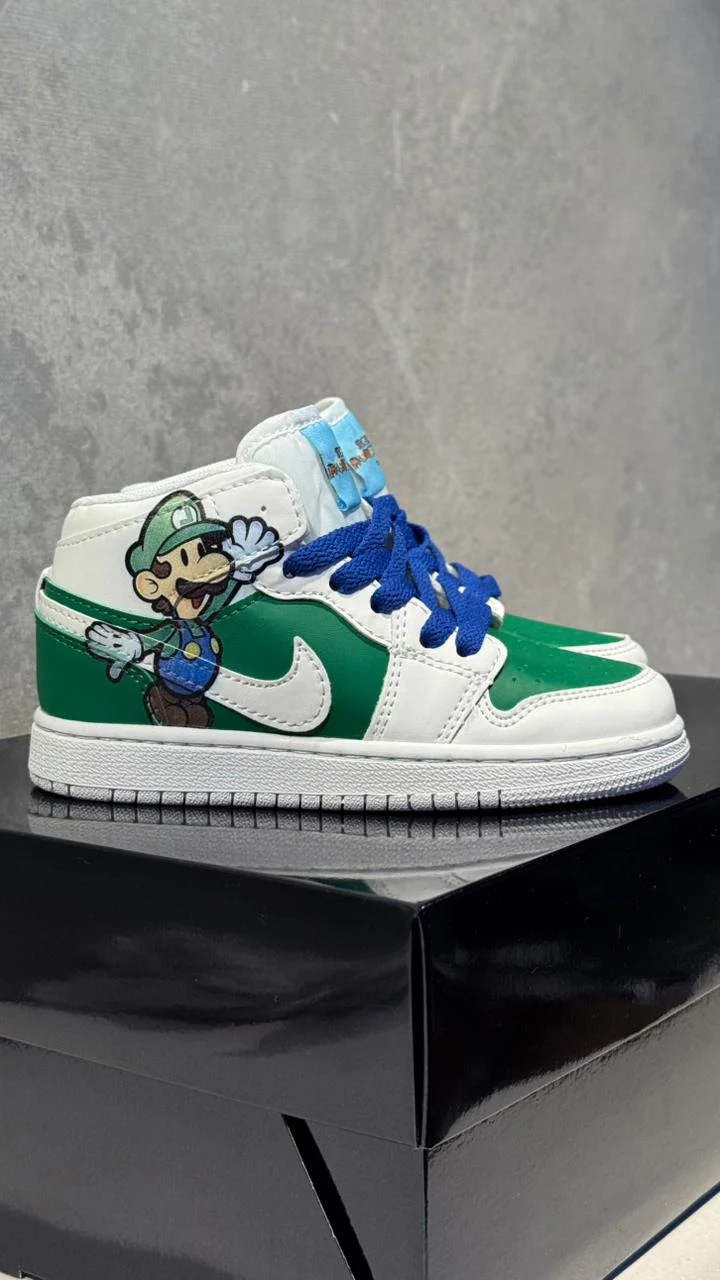 JORDAN RETRO 1 LUIGI VERDE NIÑOS - Image 5