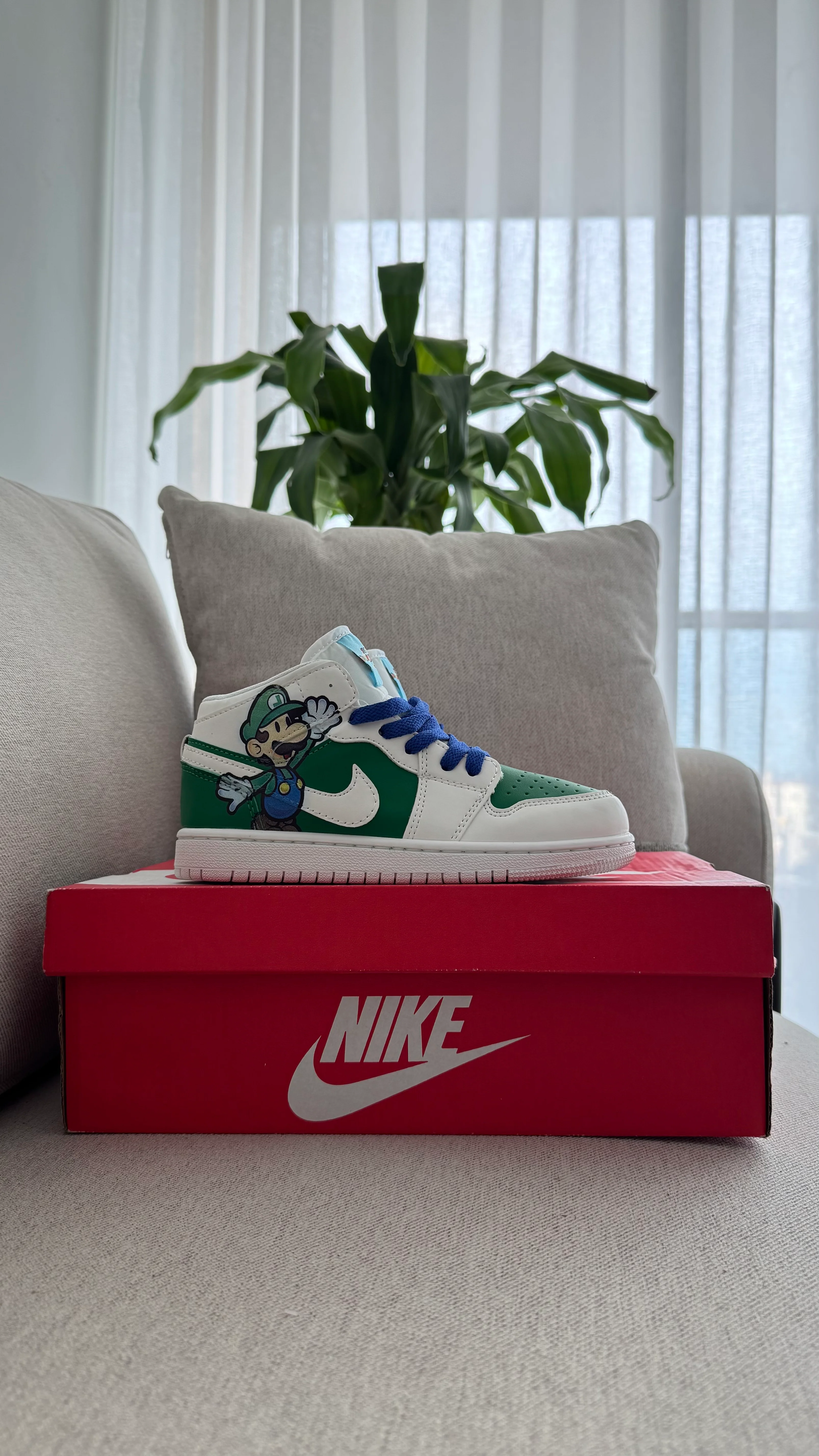 JORDAN RETRO 1 LUIGI VERDE NIÑOS - Image 7
