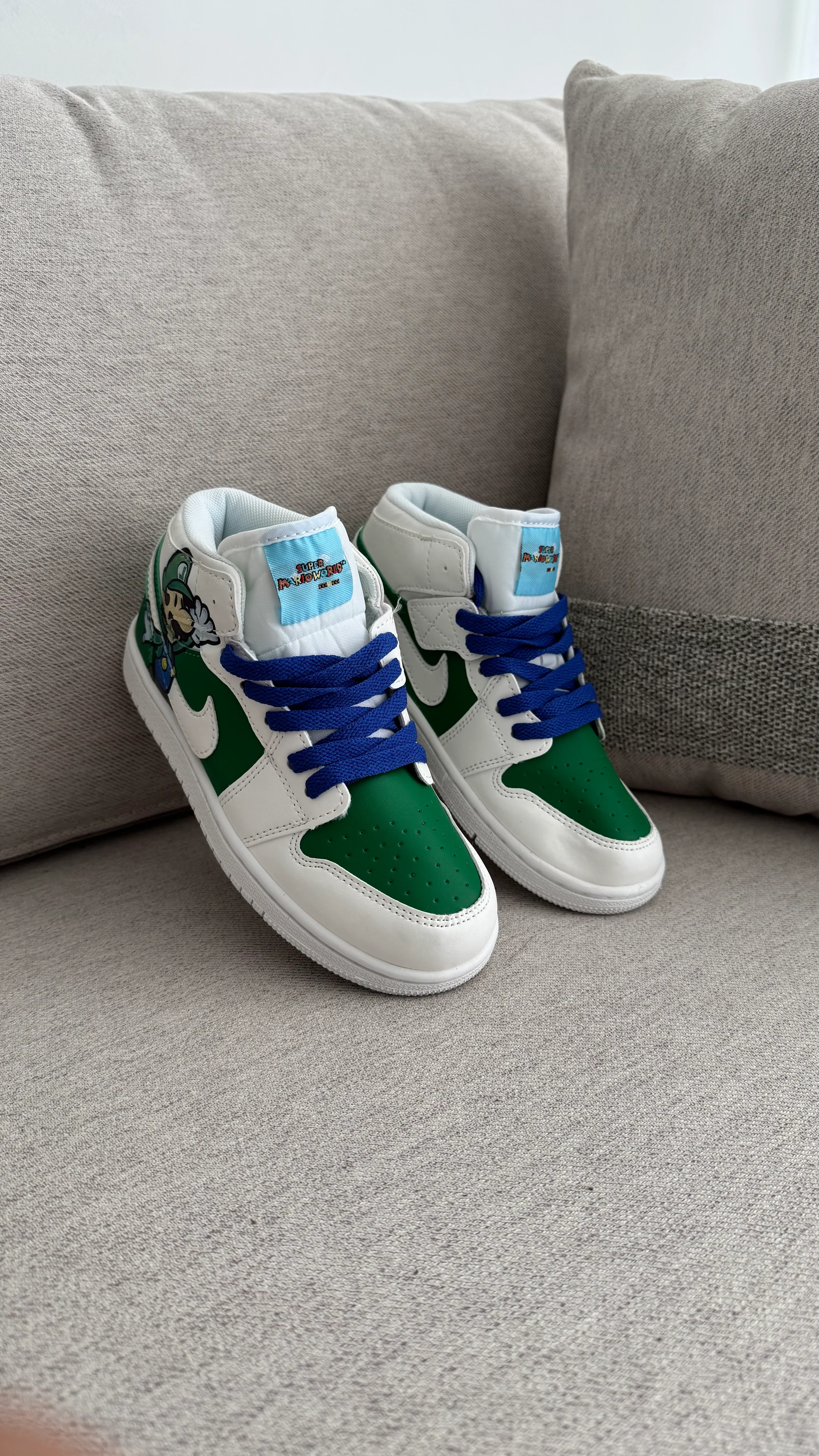 JORDAN RETRO 1 LUIGI VERDE NIÑOS - Image 9