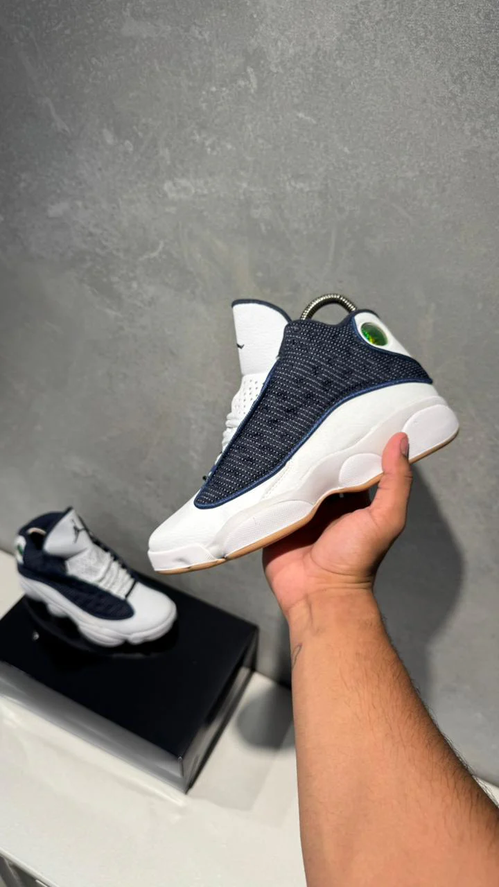 JORDAN RETRO 13 BLANCO AZUL TURQUIS - Image 6