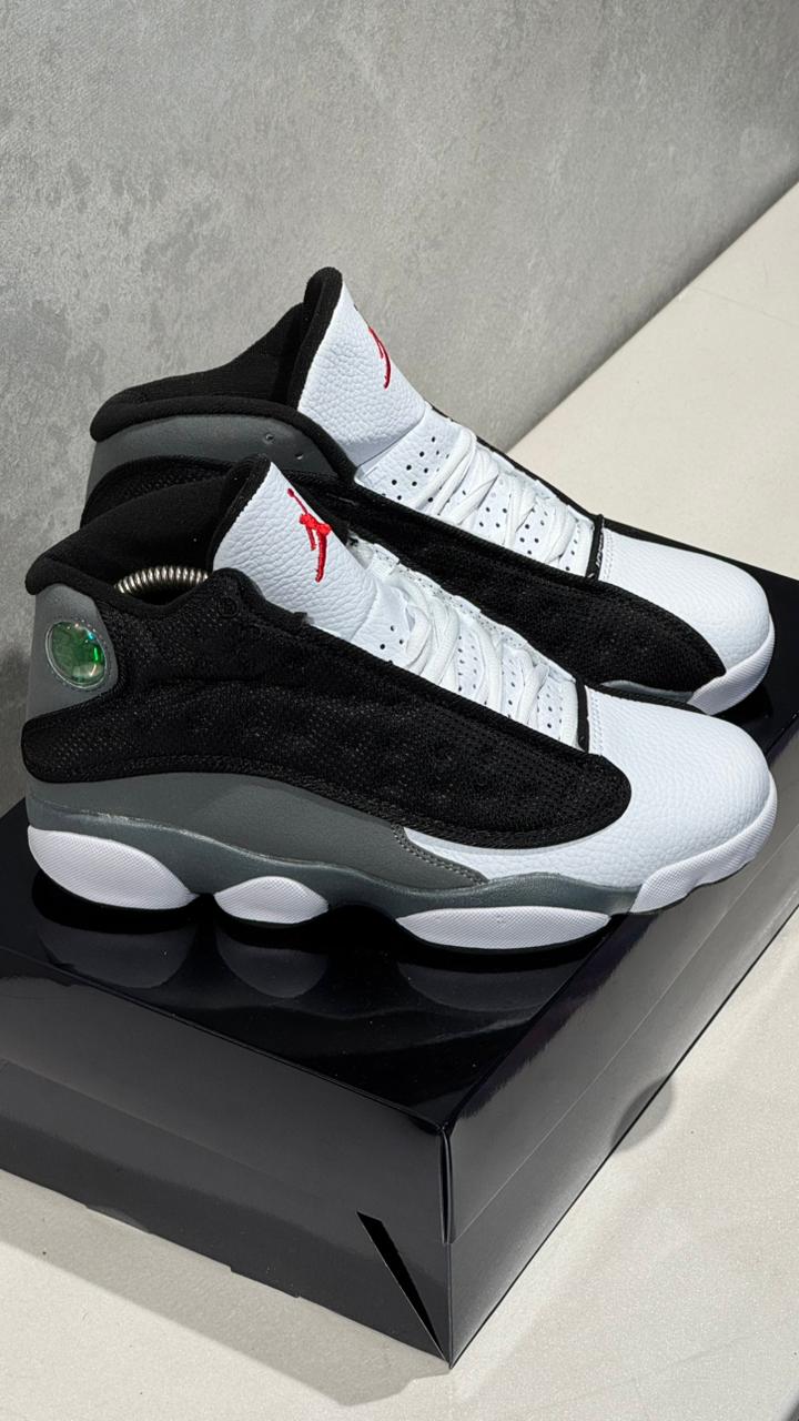 JORDAN RETRO 13 NEGRO BLANCO - Image 4