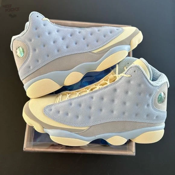 JORDAN RETRO 13 NIÑO BLANCO AZUL CIELO - Image 6