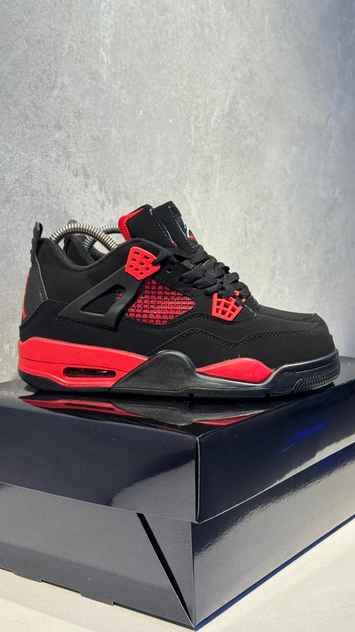 JORDAN RETRO 4 NEGRA ROJA - Image 5