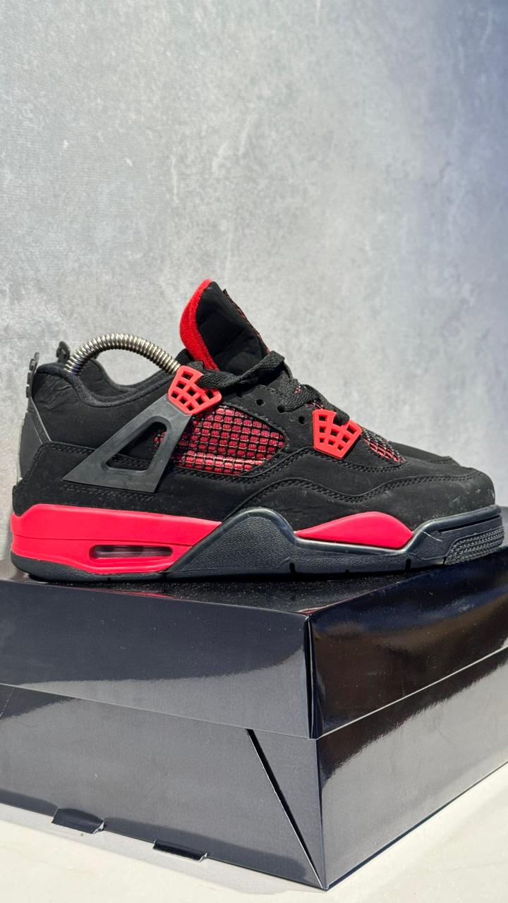 JORDAN RETRO 4 NEGRA ROJA PROMO - Image 4