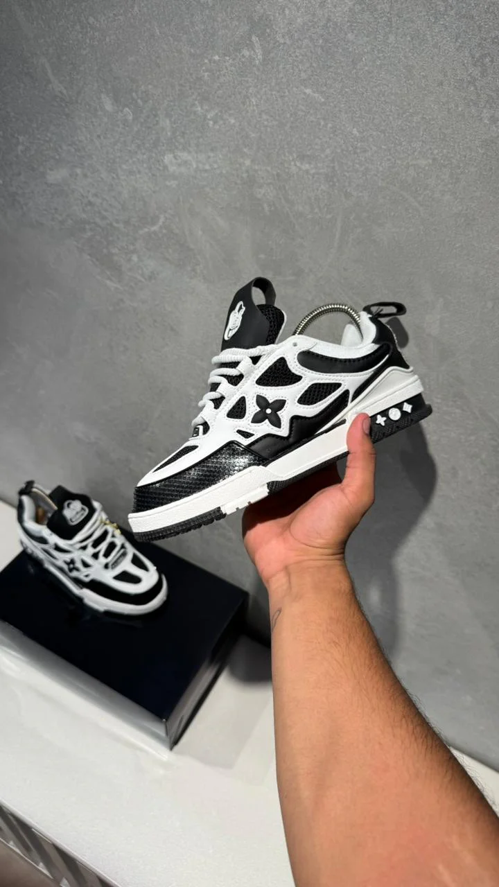 LOUIS VUITTON SKATE NEGRO CON BLANCO - Image 4