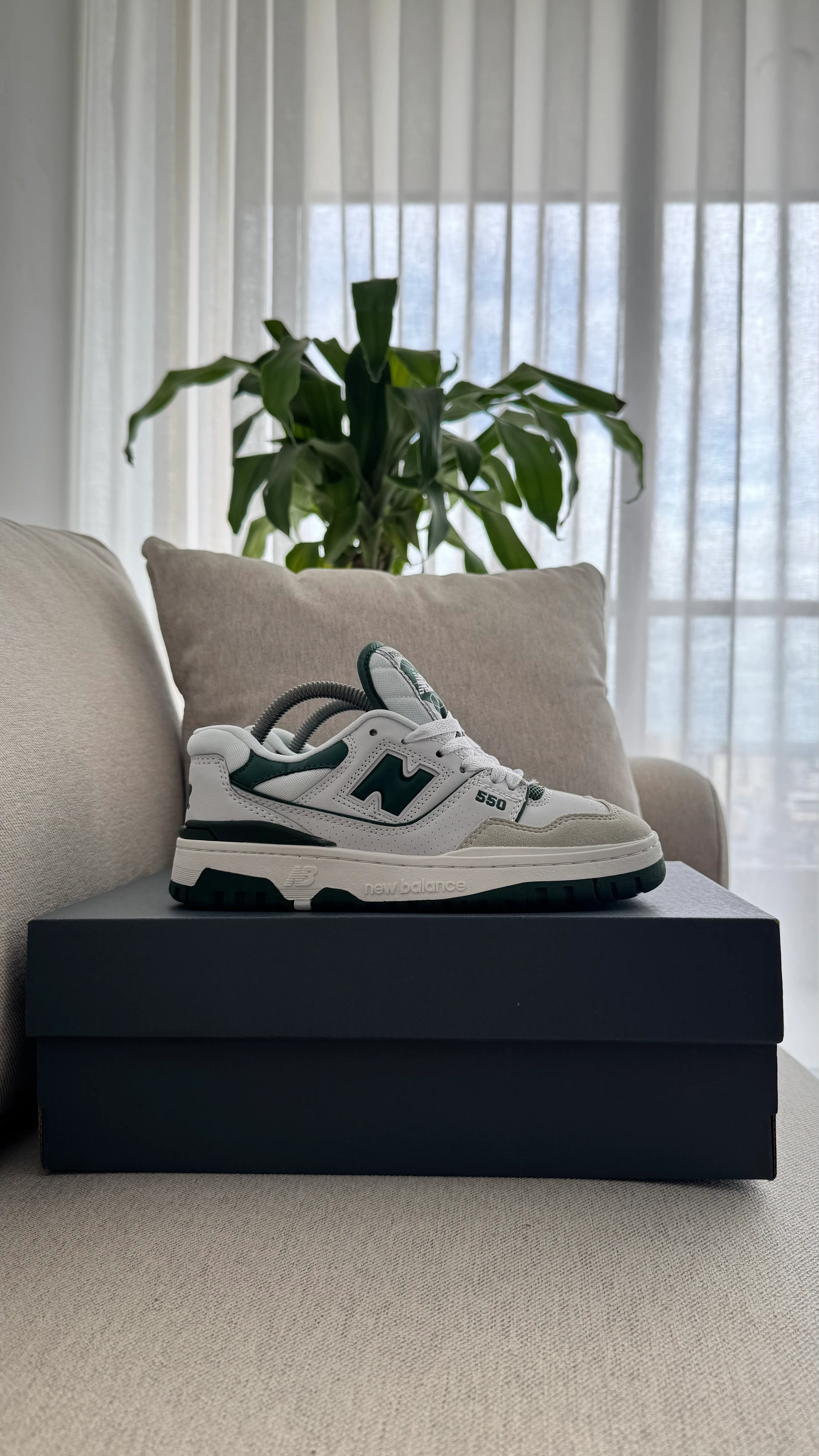 NEW BALANCE 550 BLANCO VERDE - Image 5