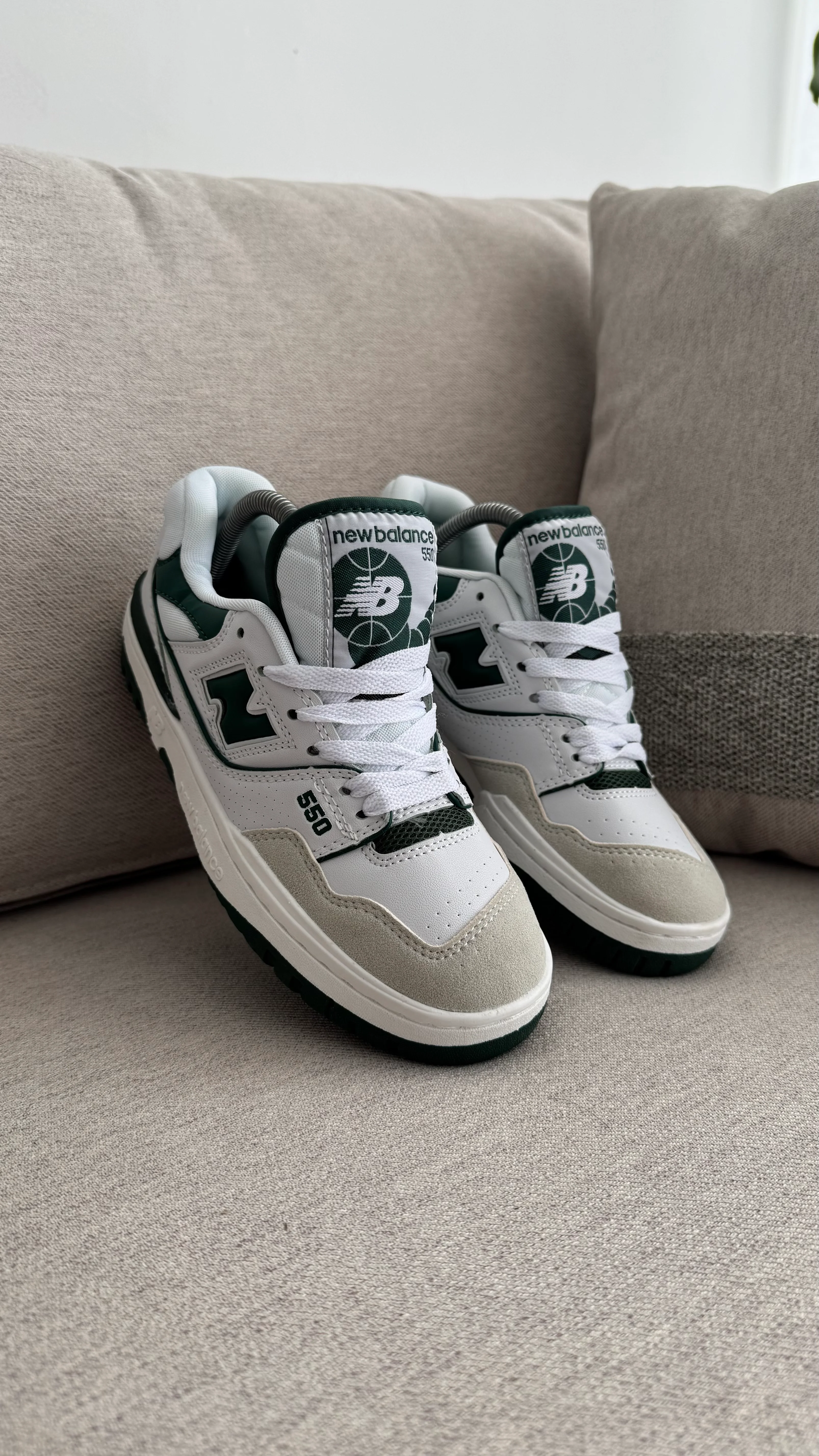 NEW BALANCE 550 BLANCO VERDE - Image 7