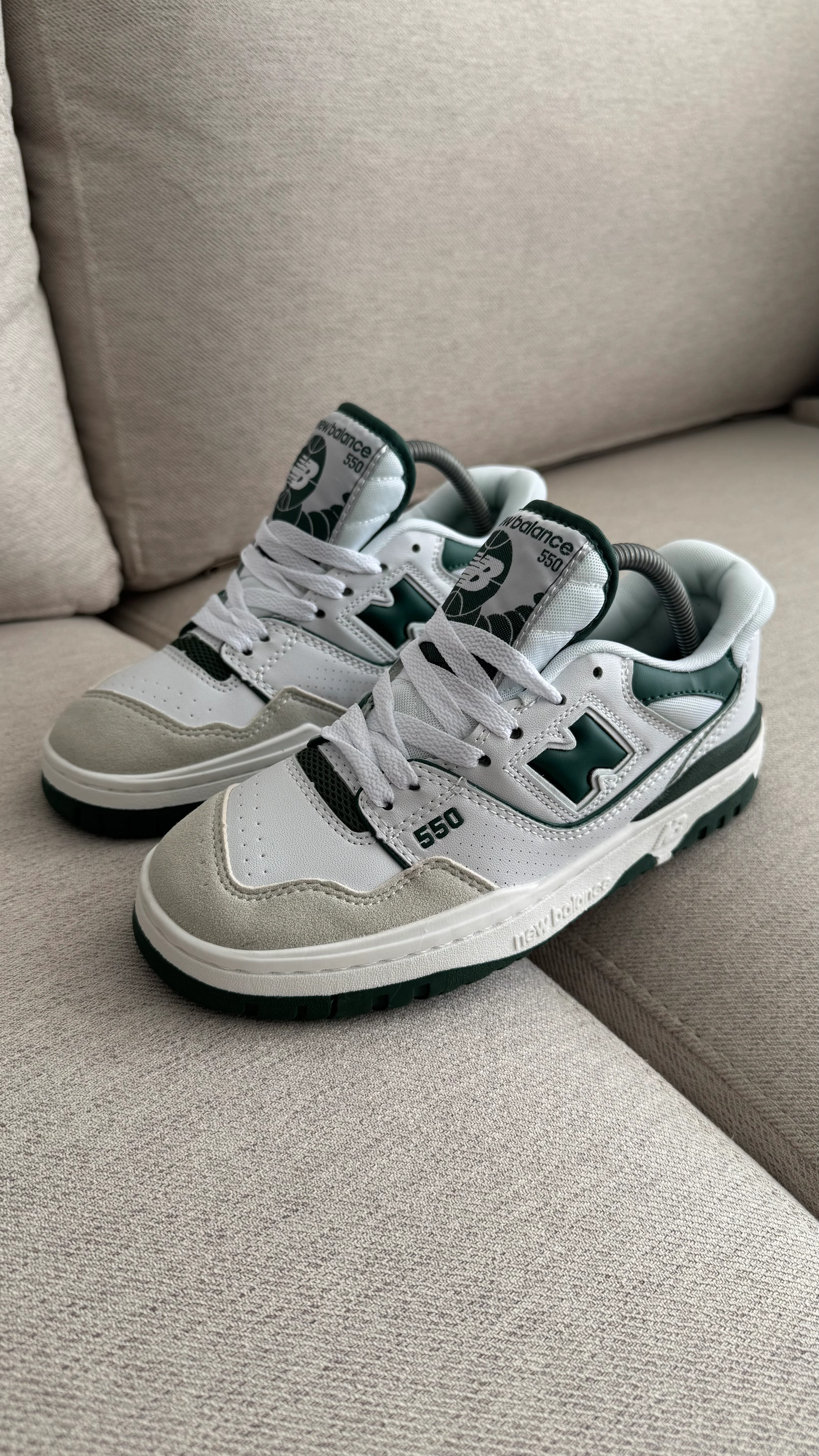NEW BALANCE 550 BLANCO VERDE - Image 8