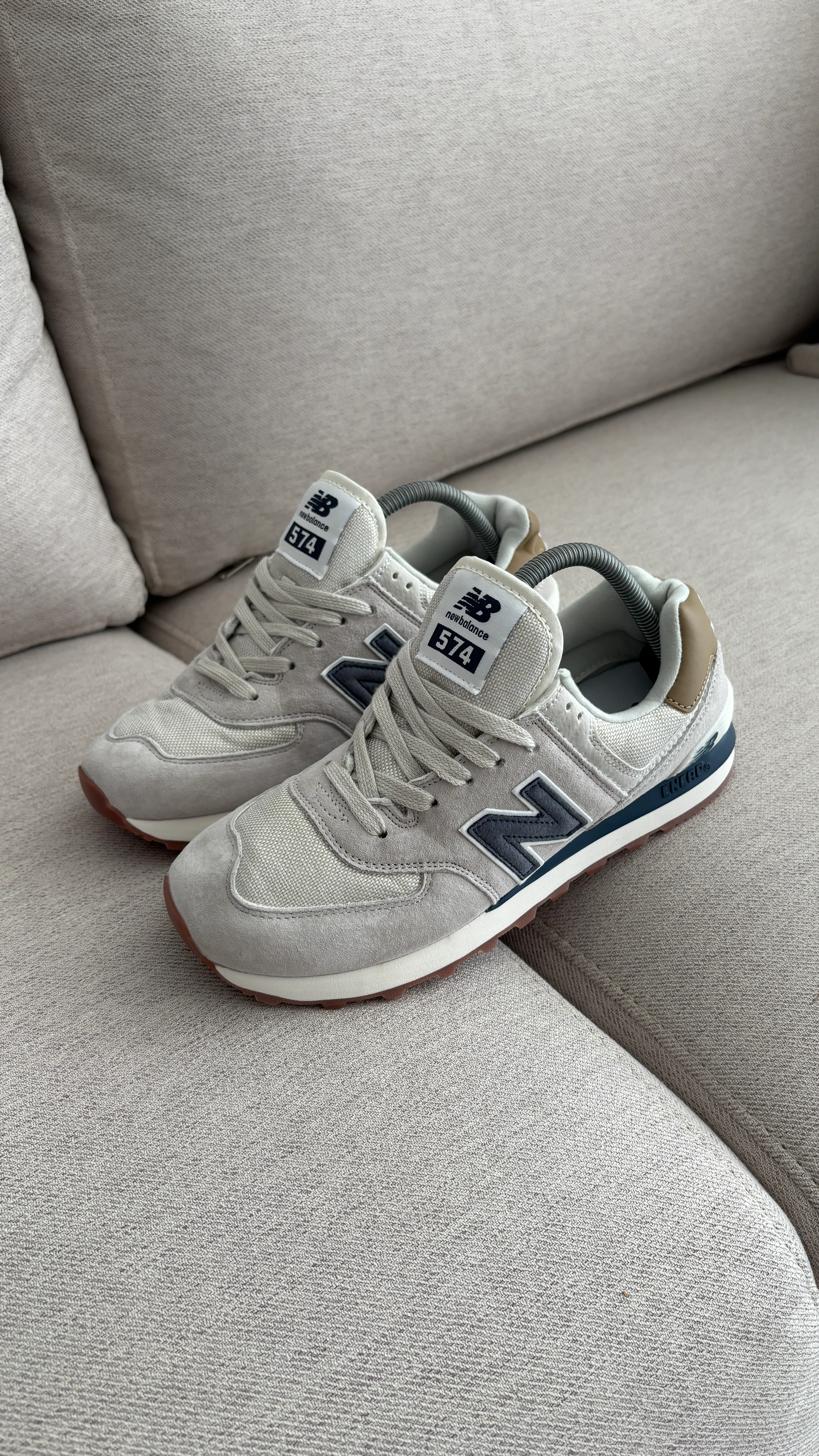NEW BALANCE 574 GRIS AZUL TURQUIS - Image 10