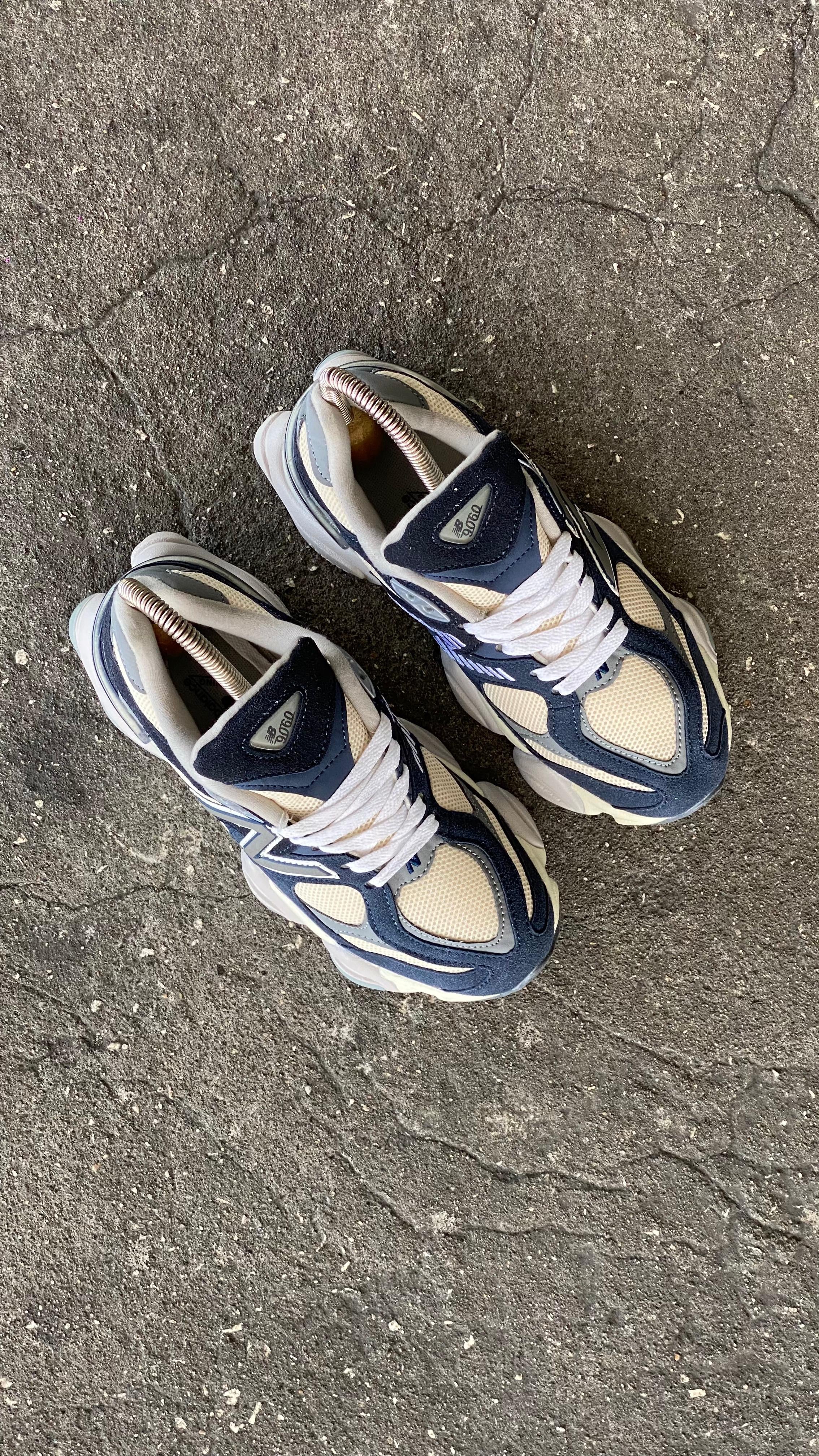 NEW BALANCE 9060 BEIGE AZUL TURQUI - Image 2