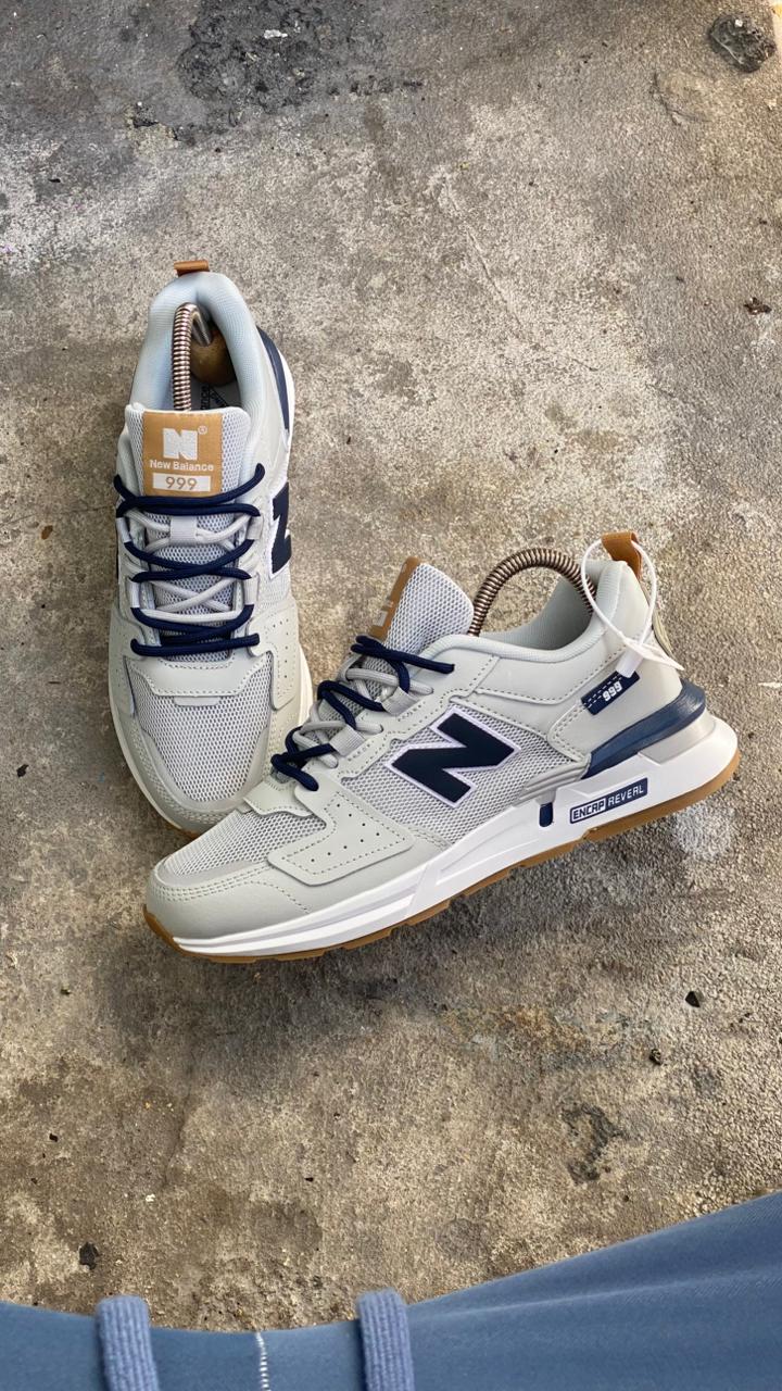 NEW BALANCE 999  GRIS AZUL - Image 3