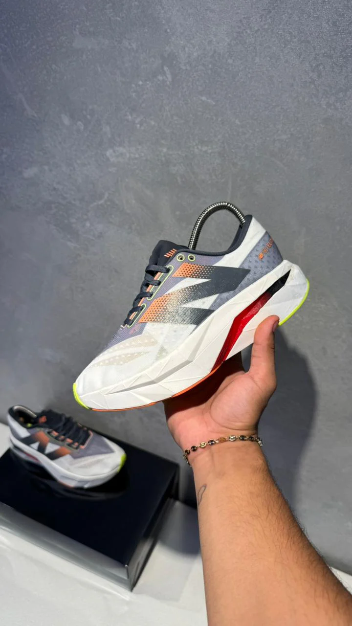 NEW BALANCE ELITE GRIS ROJO - Image 6