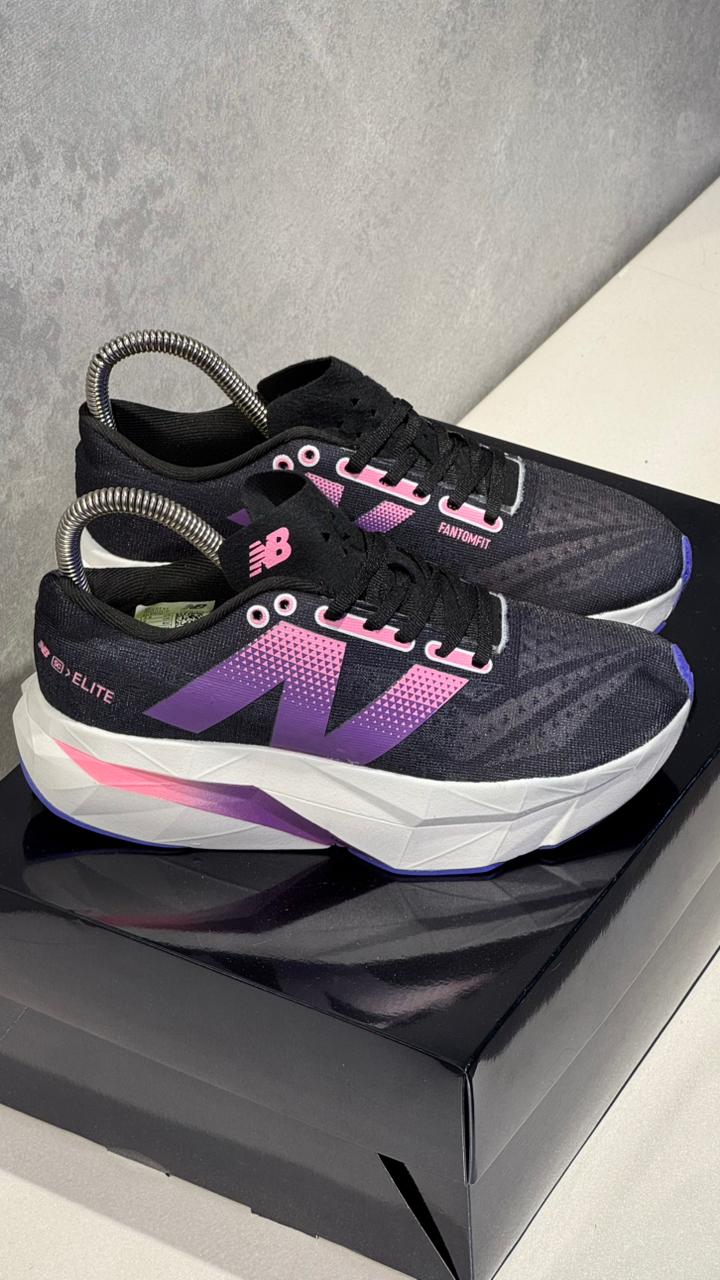 NEW BALANCE ELITE NEGRO MORADO - Image 4
