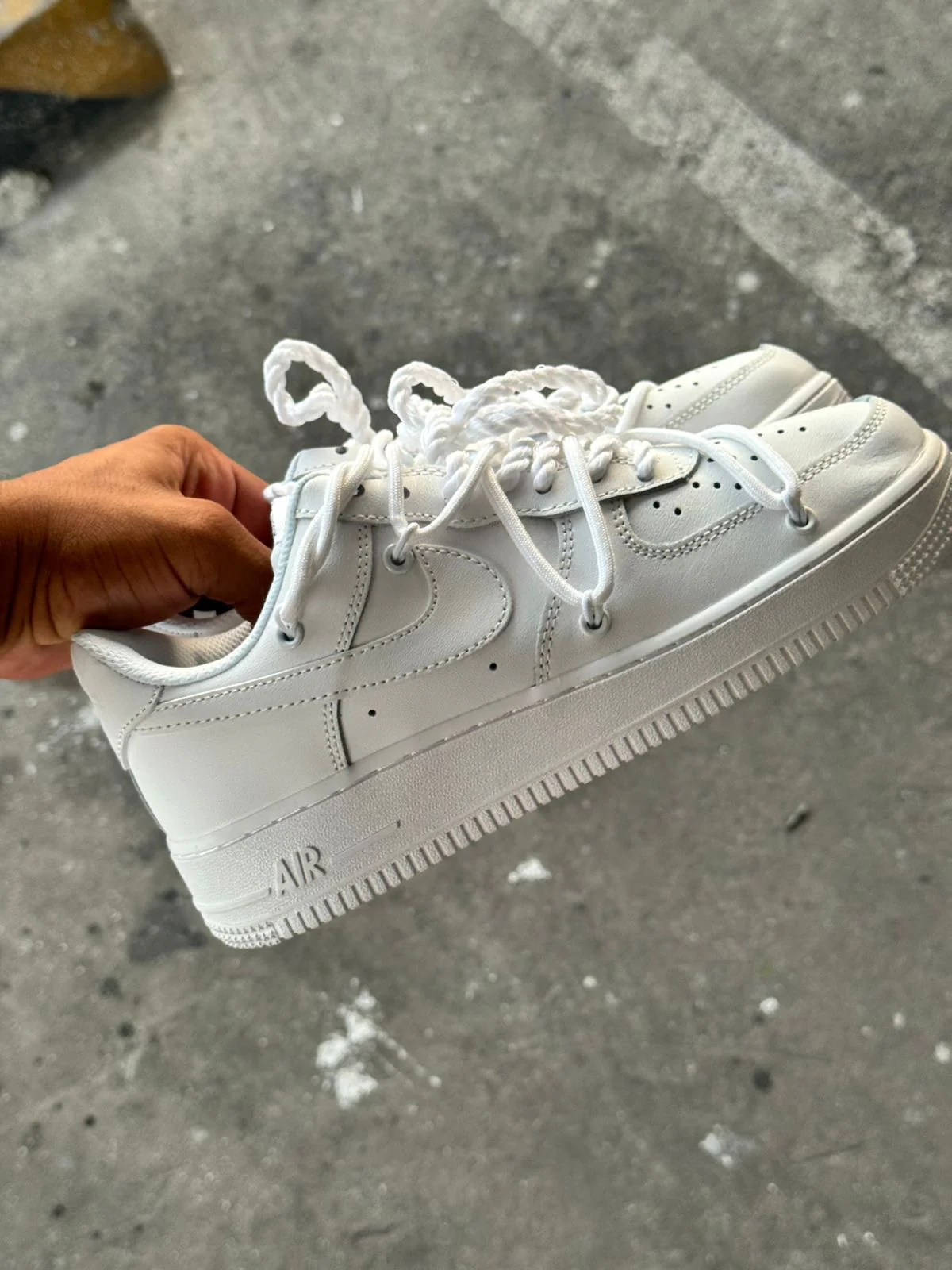 NIKE AF1 TRENZA BLANCO PROMO - Image 3