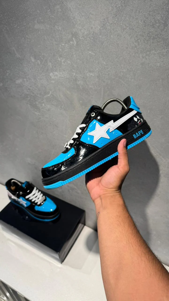 NIKE BAPE NEGRO AZUL - Image 6