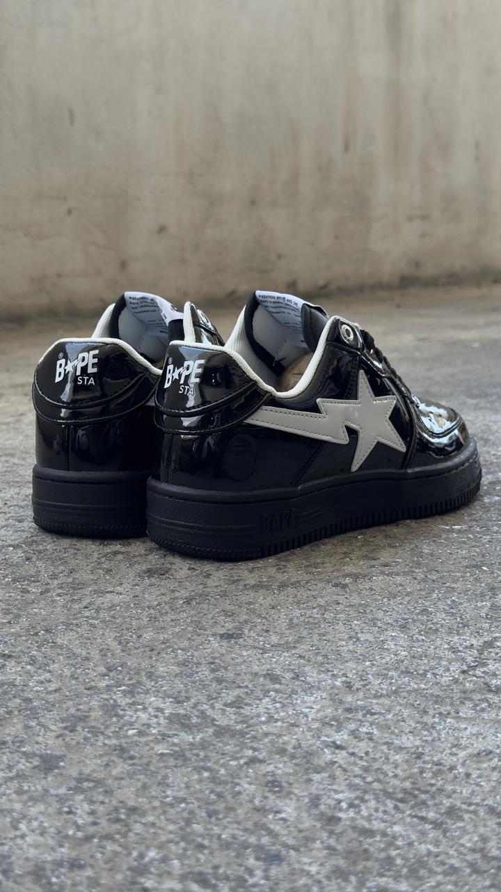 NIKE BAPE NEGRO BLANCO CHAROL - Image 2