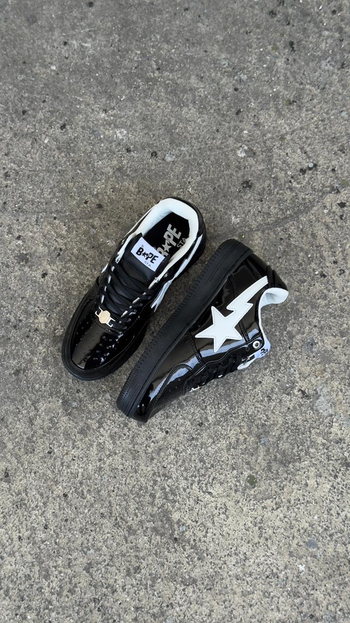NIKE BAPE NEGRO BLANCO CHAROL - Image 3
