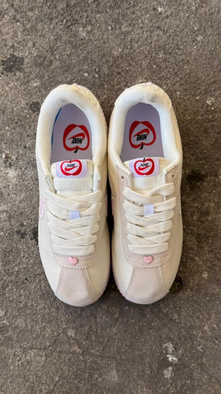 NIKE CORTEZ BLANCO ROSA - Image 2