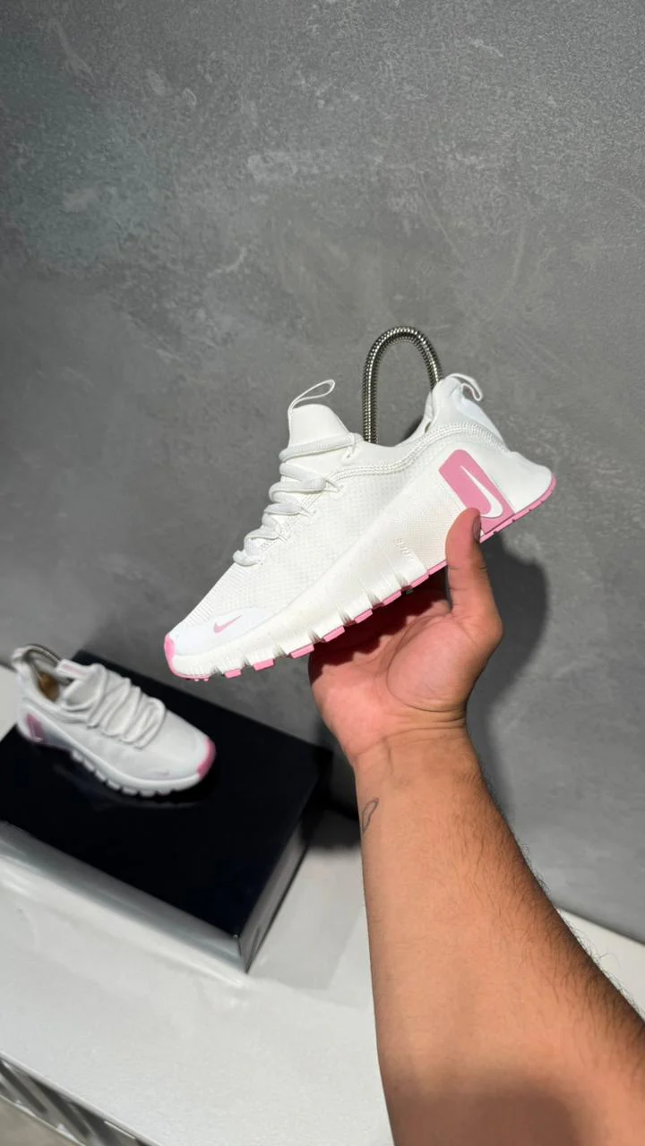 NIKE FREECOM BLANCO ROSA - Image 6